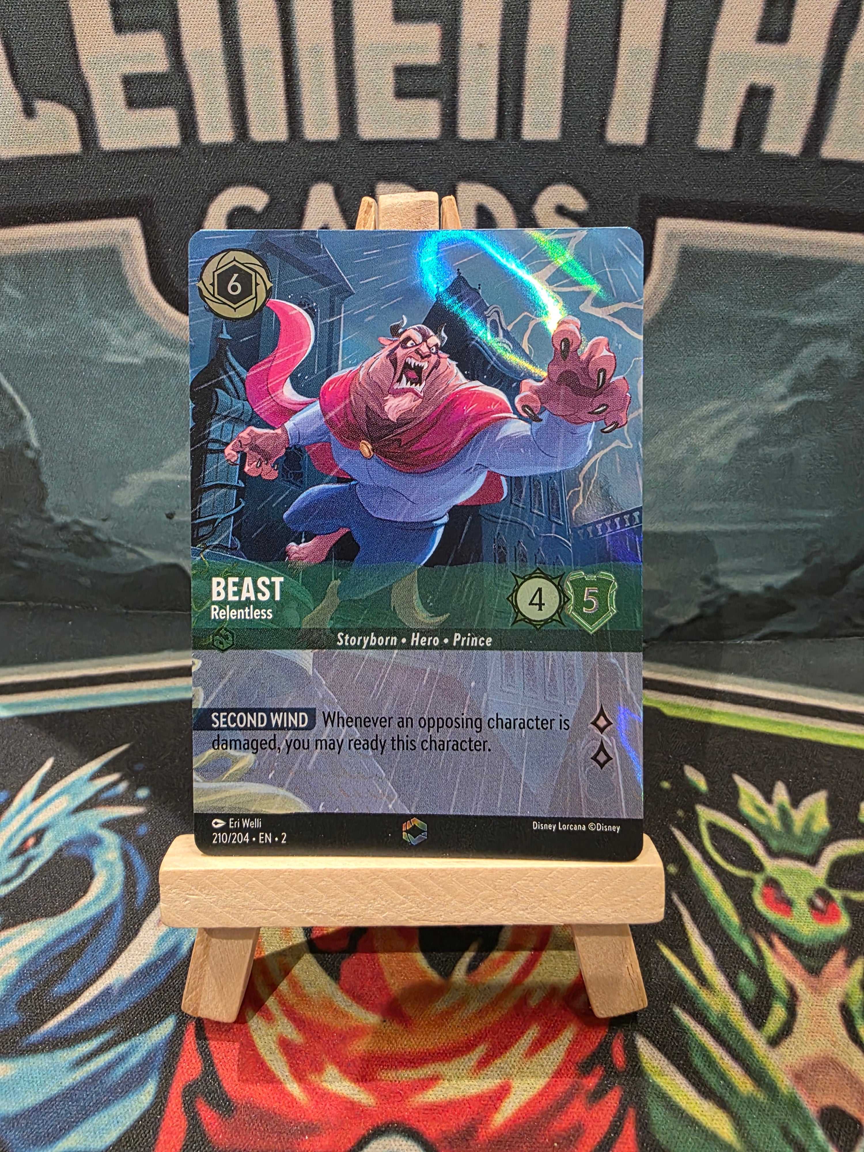 Beast Relentless Enchanted Rise of the Floodborn 210/204 LP