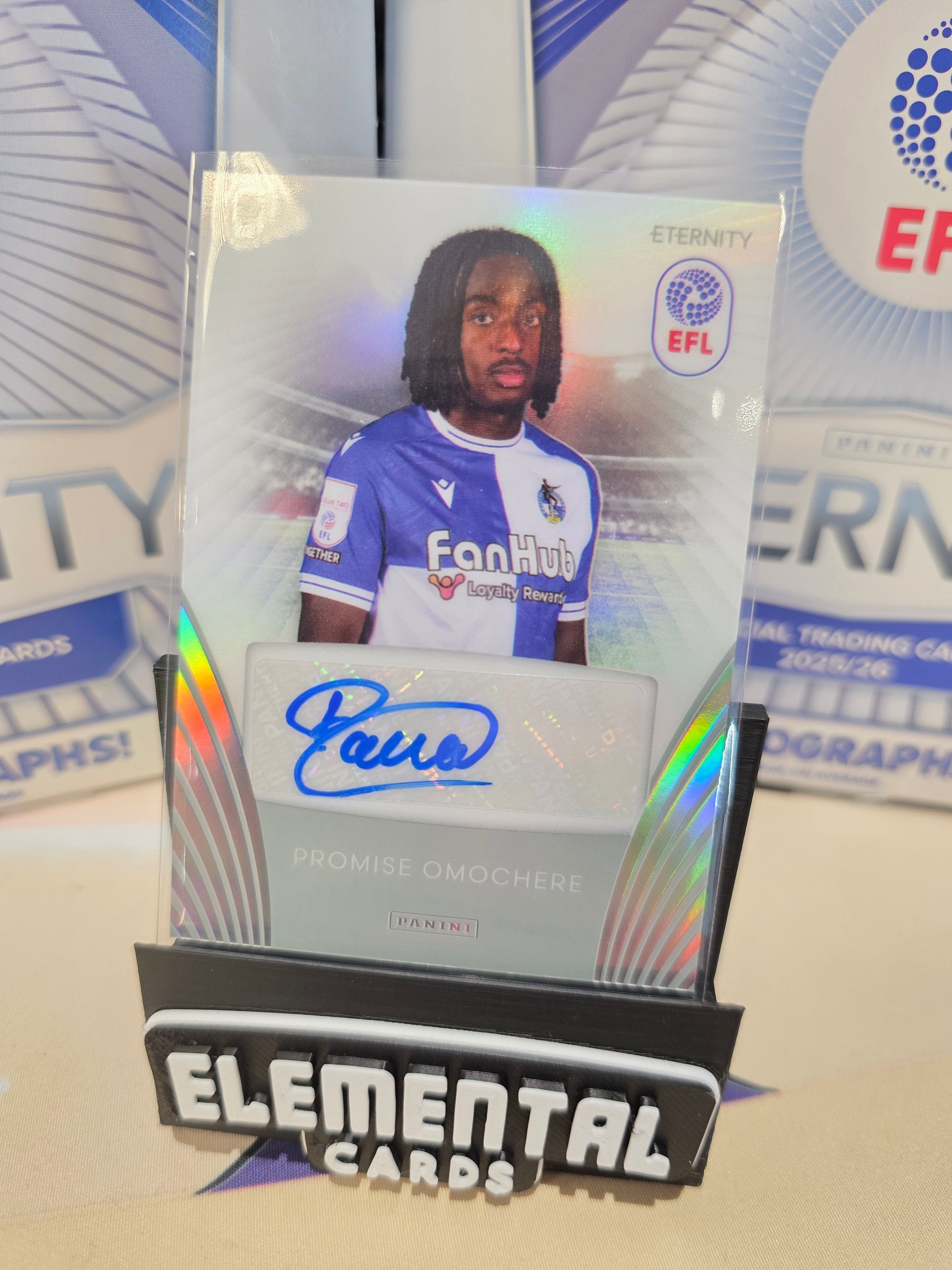 Panini: EFL Eternity Promise Omochere Auto Bristol City FC
