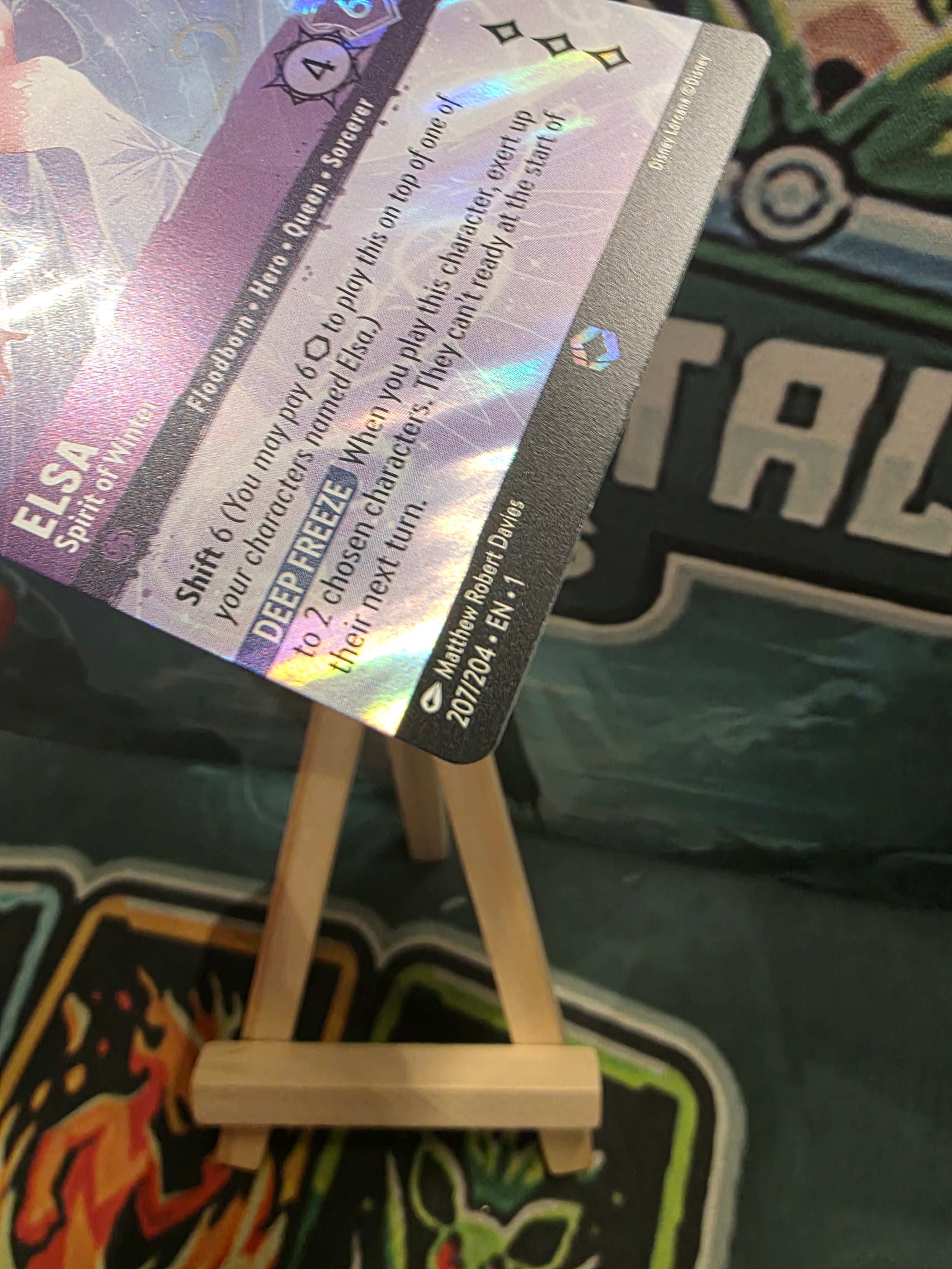 Elsa Spirit Of Winter Enchanted The First Chapter Lorcana 207/204 LP