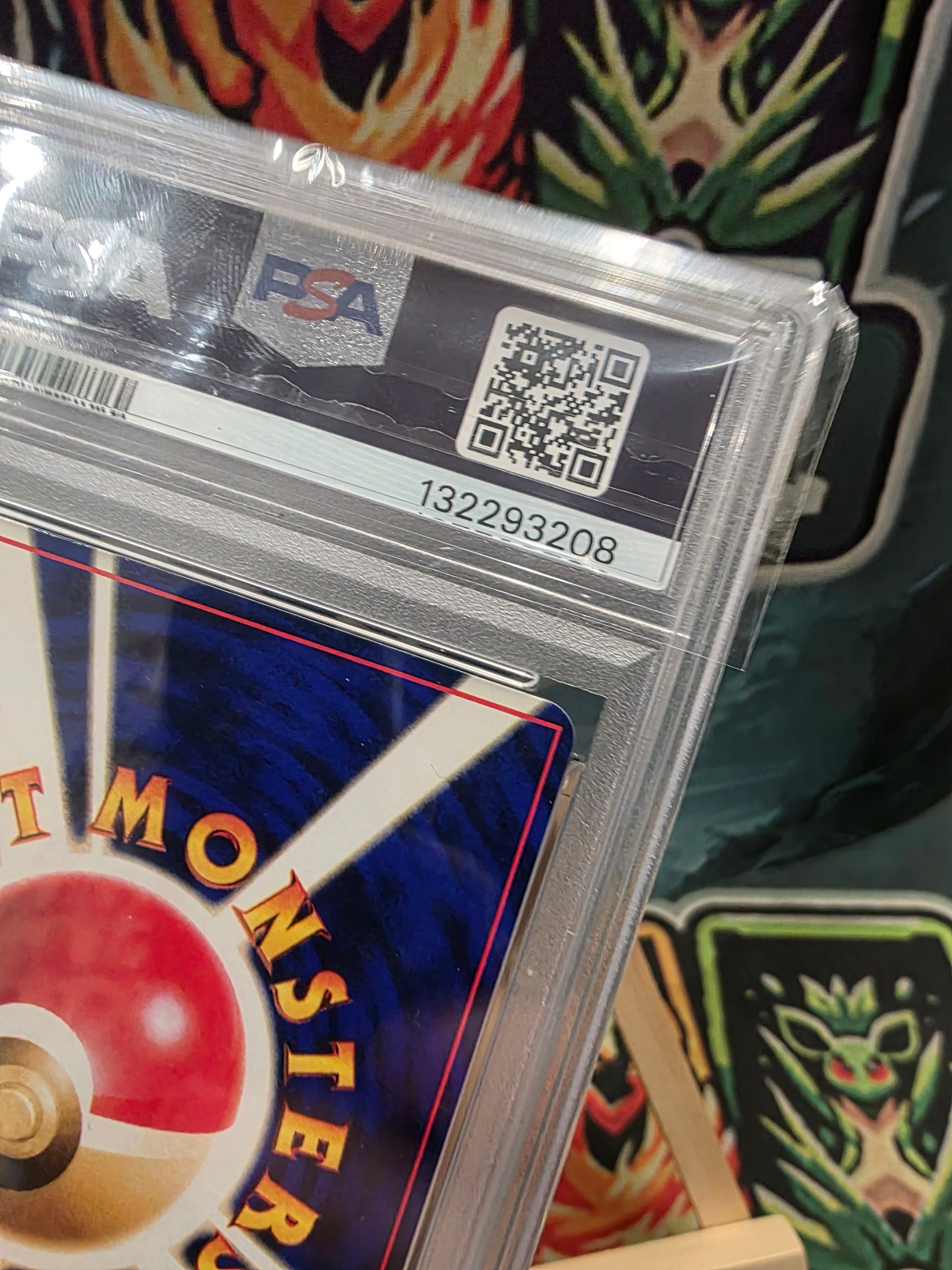 Shining Mew 151 Japanese CoroCoro Comics Holo PSA 8