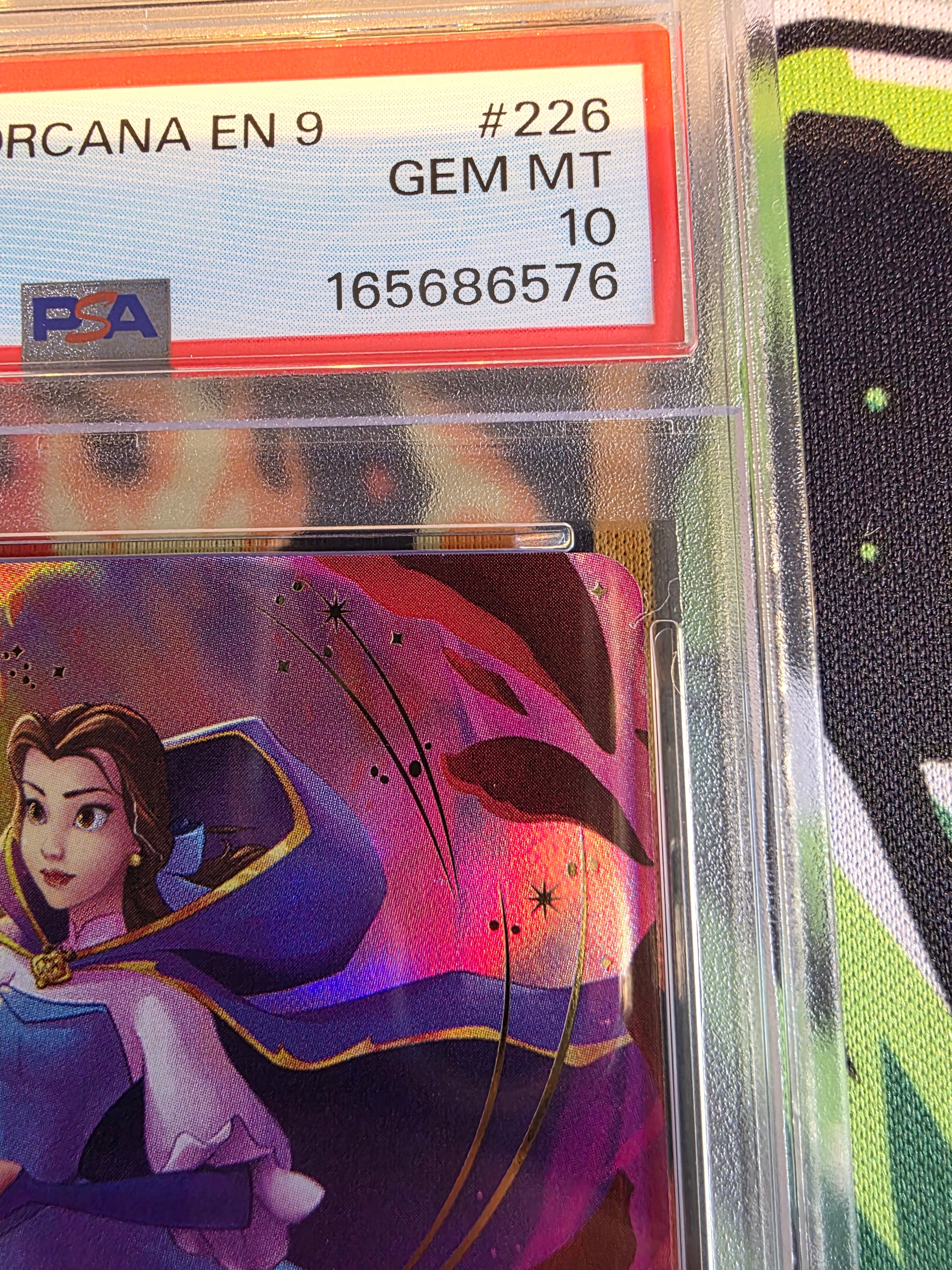 Belle Accomplished Mystic Enchanted PSA 10 Fabled Lorcana 226/204