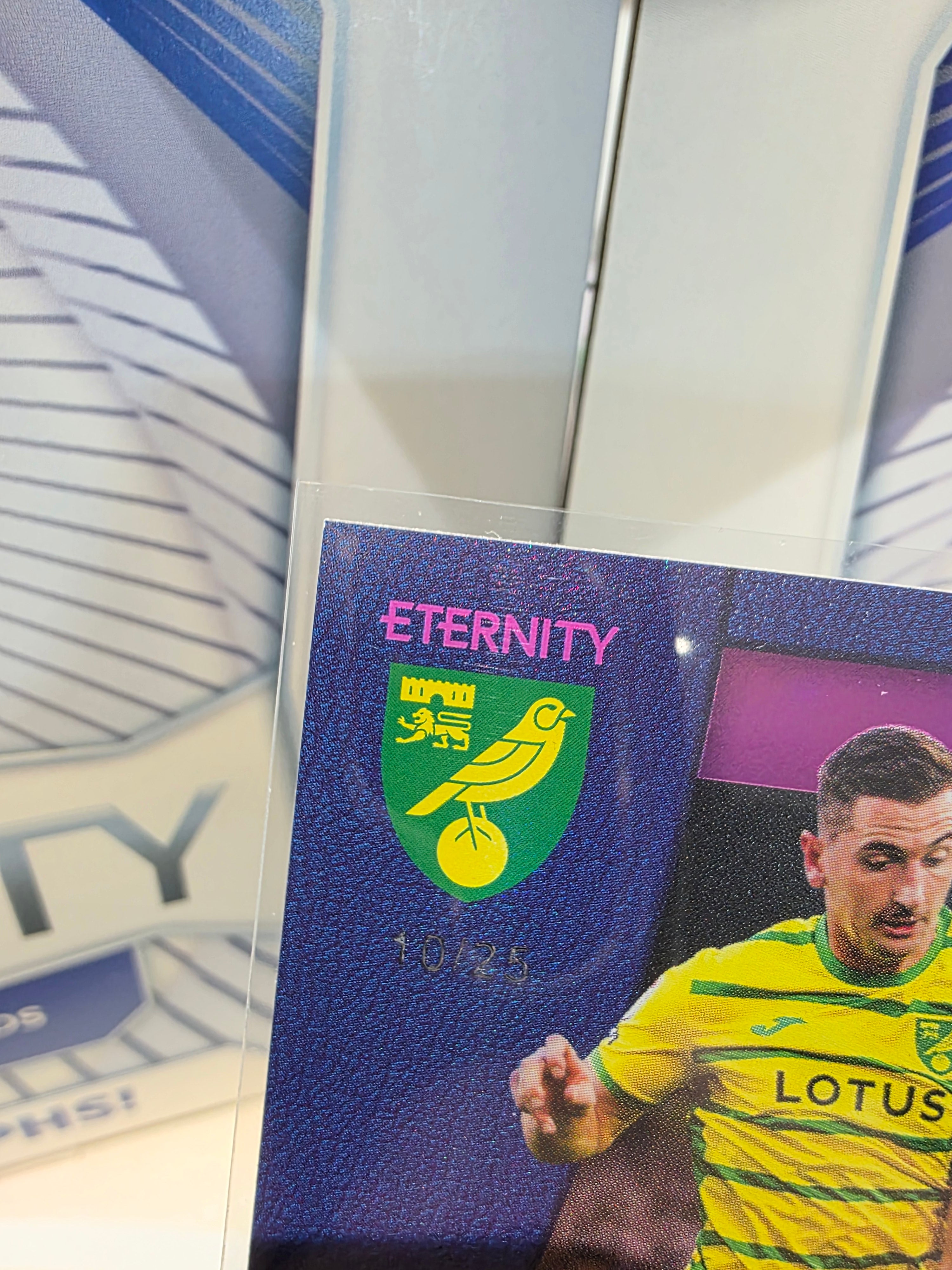 Panini: EFL Eternity Kenny McLean 10/25 Milestone Norwich City FC