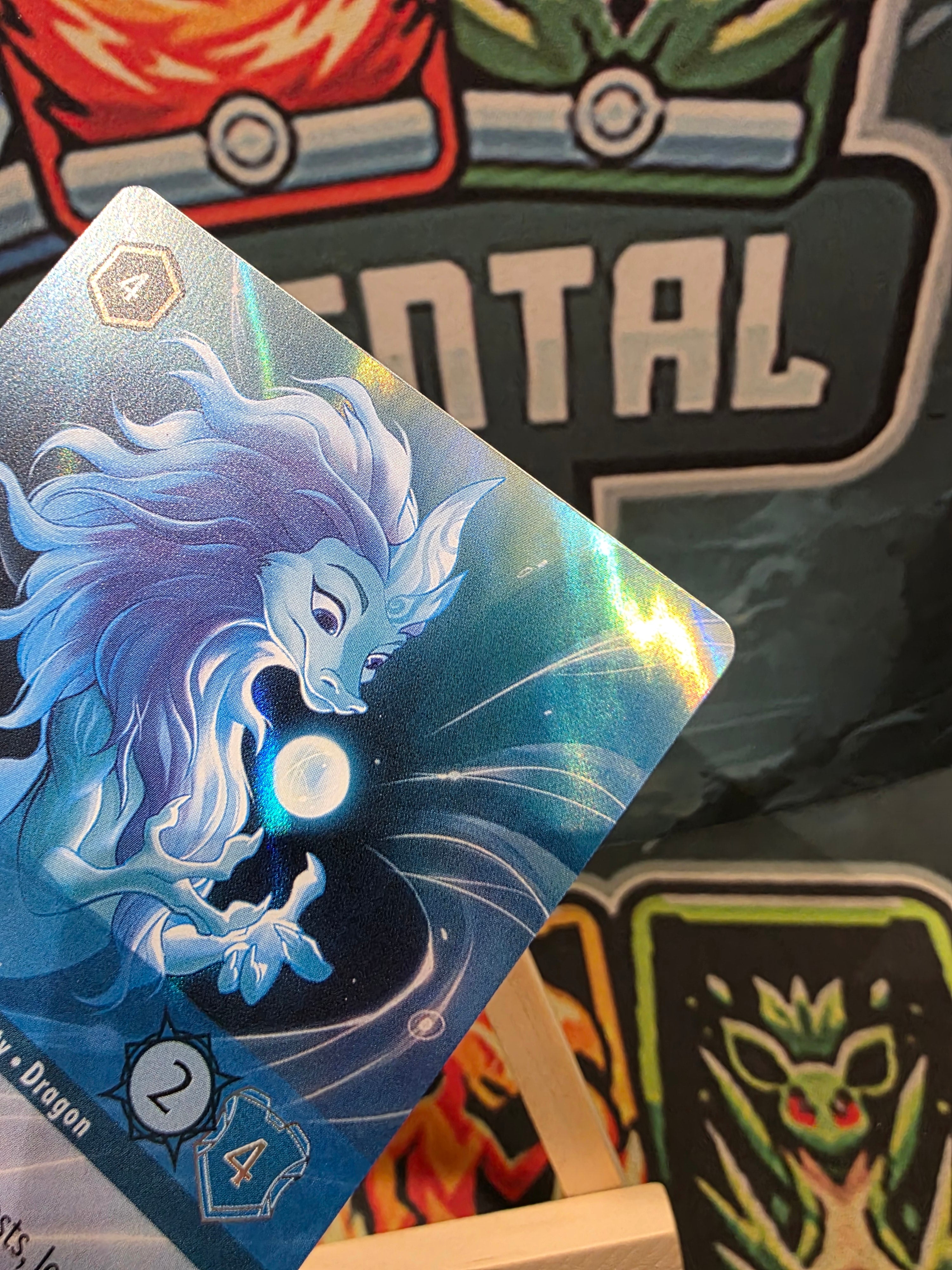 Sisu Divine Water Dragon Enchanted Rise of the Floodborn 214/204 NM