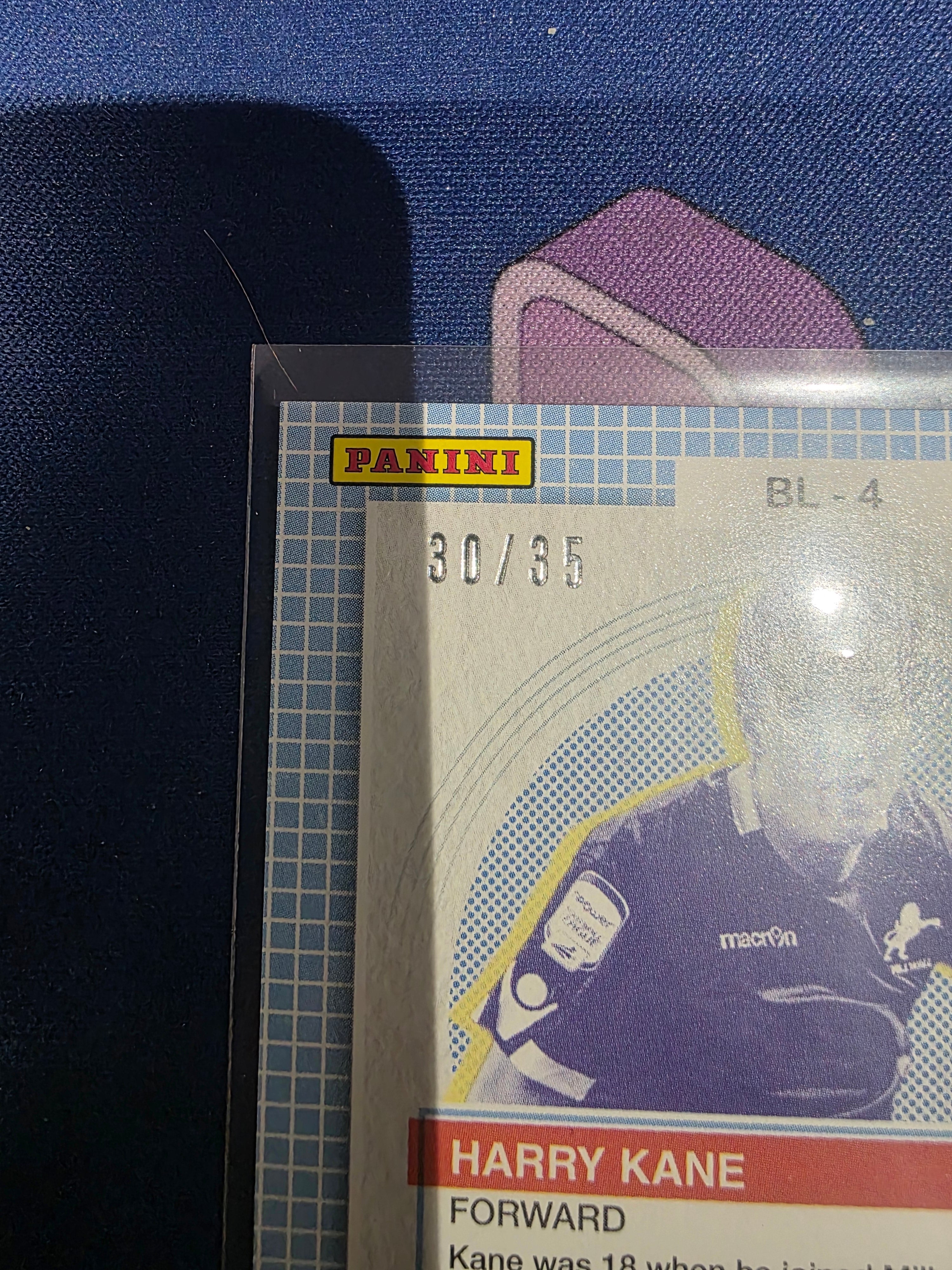 Harry Kane Millwall FC Paninis Football EFL /35 BL-4
