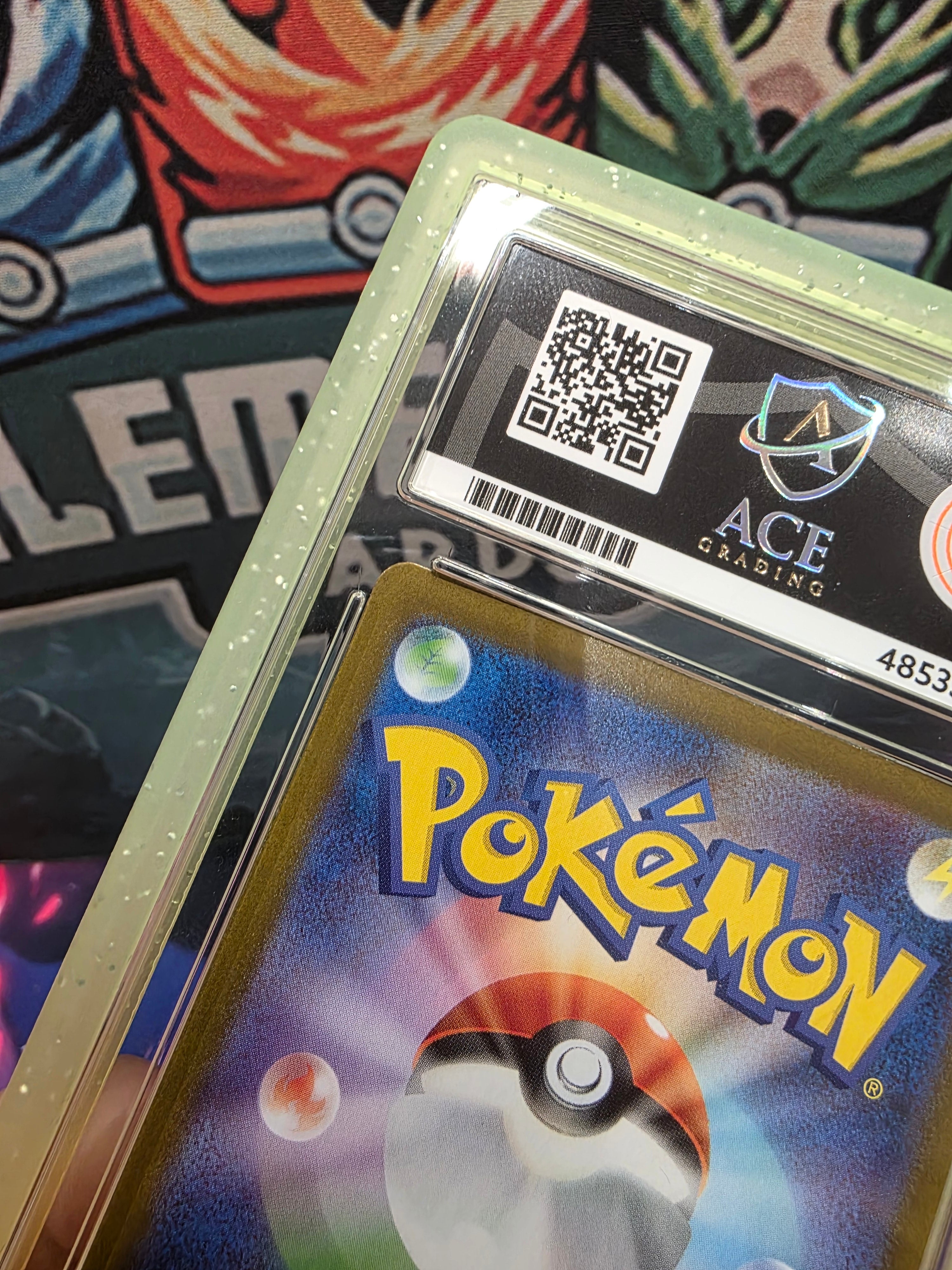 Lillie's Determination 091/063 SAR Mega Brave Japanese ACE 10 Slab with Grail Guard Solaris Bumper