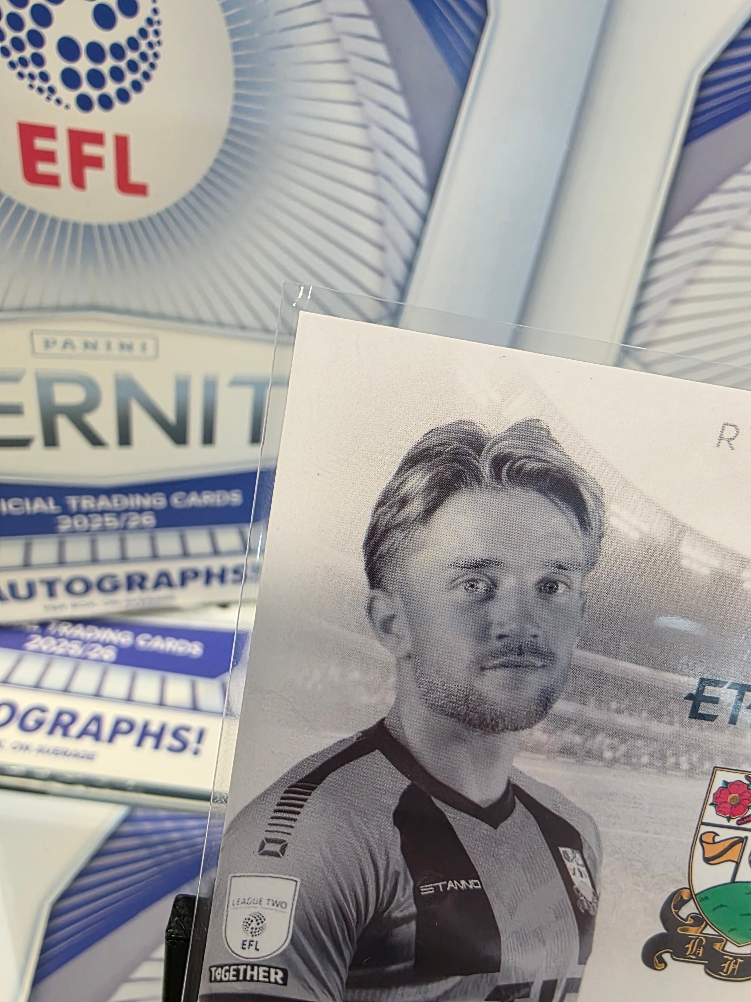 Panini: EFL Eternity Ryan Glover Auto Barnet Town FC