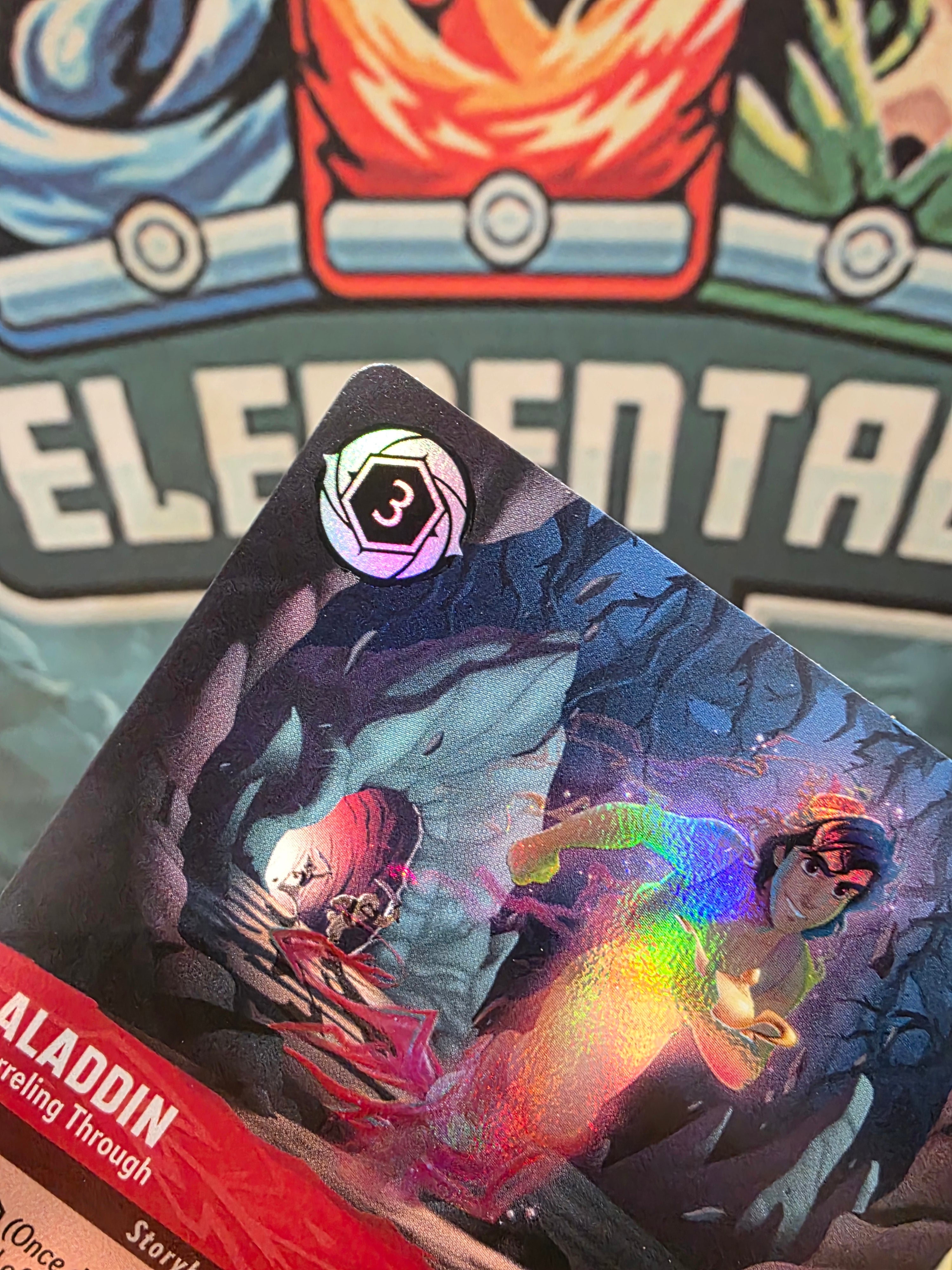 Aladdin Barreling Through Epic Whispers in the Well 216/204 NM