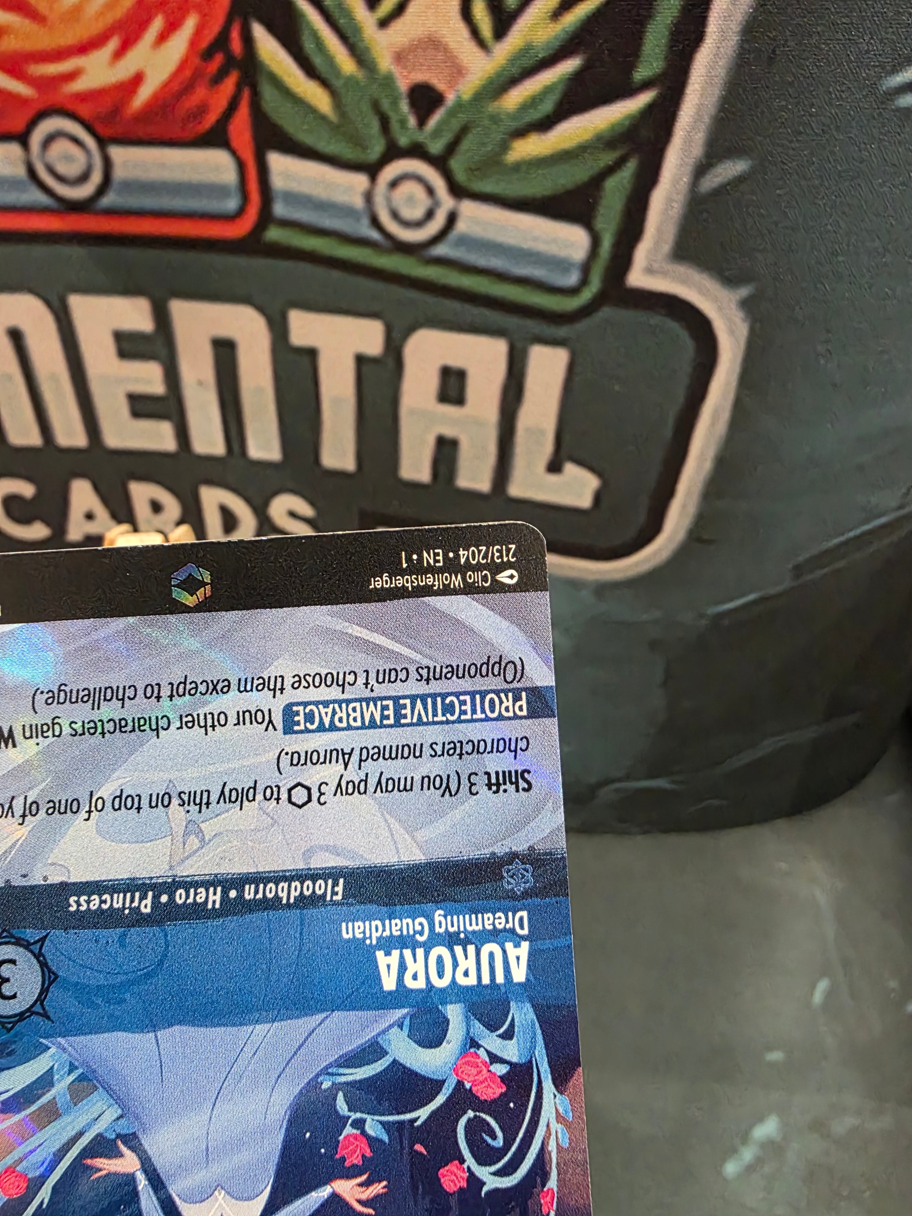 Aurora Dreaming Guardian Enchanted The First Chapter Lorcana 213/204 MP