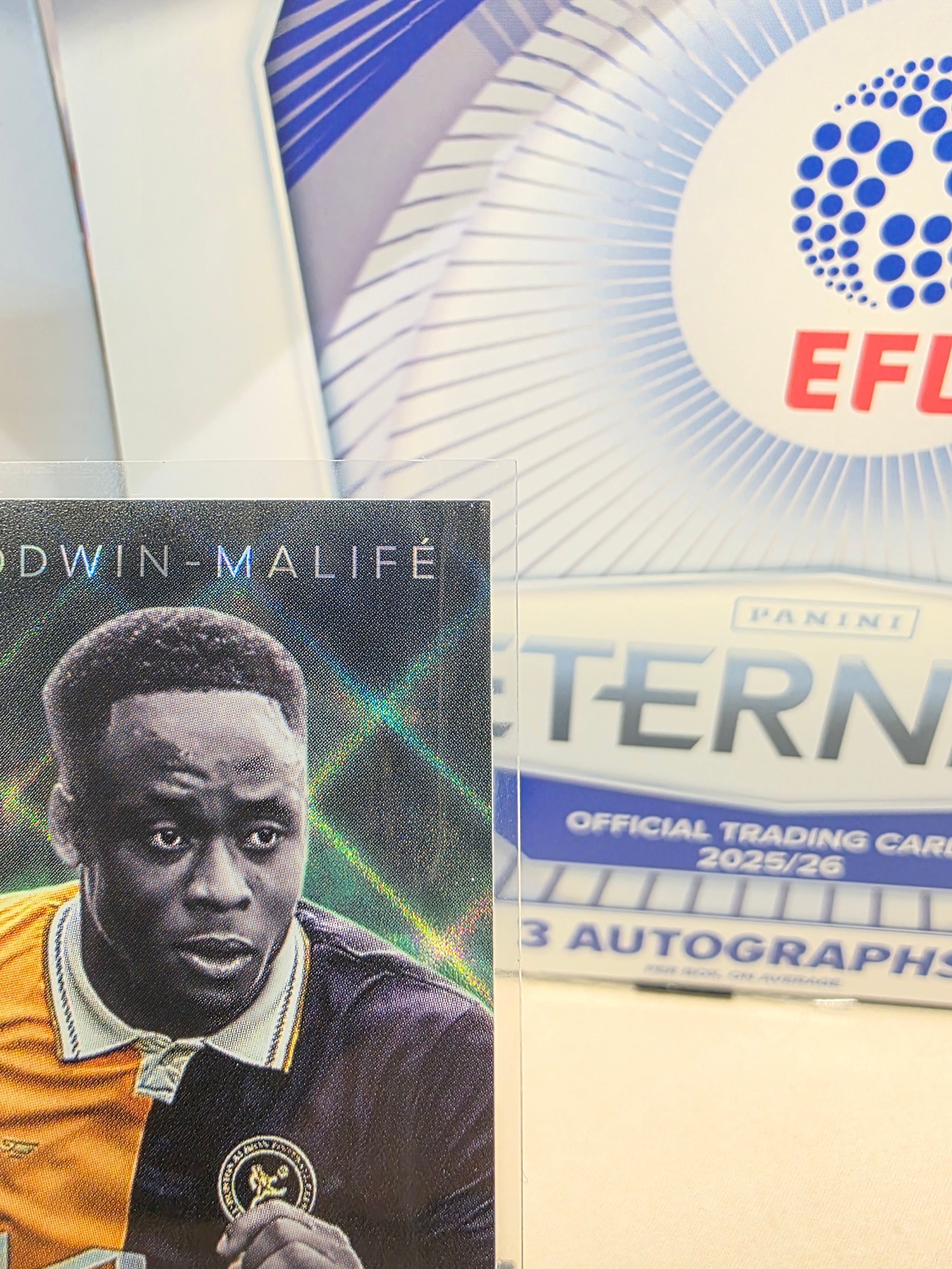 Panini: EFL Eternity Udoka Godwin-Malife 18/50 Eclipse Burton Albion FC