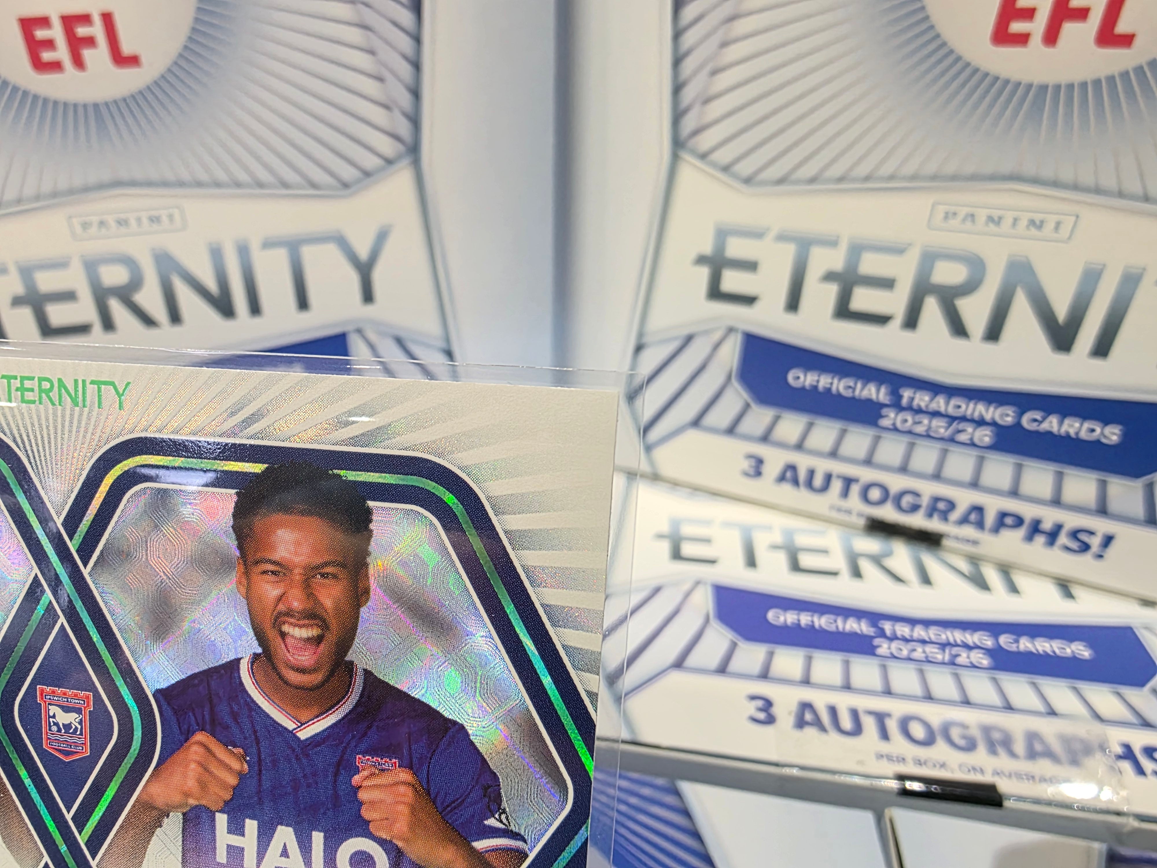 Panini: EFL Eternity Matusiwa/Cajuste 25/50 Twogether Dual Ipswich Town FC