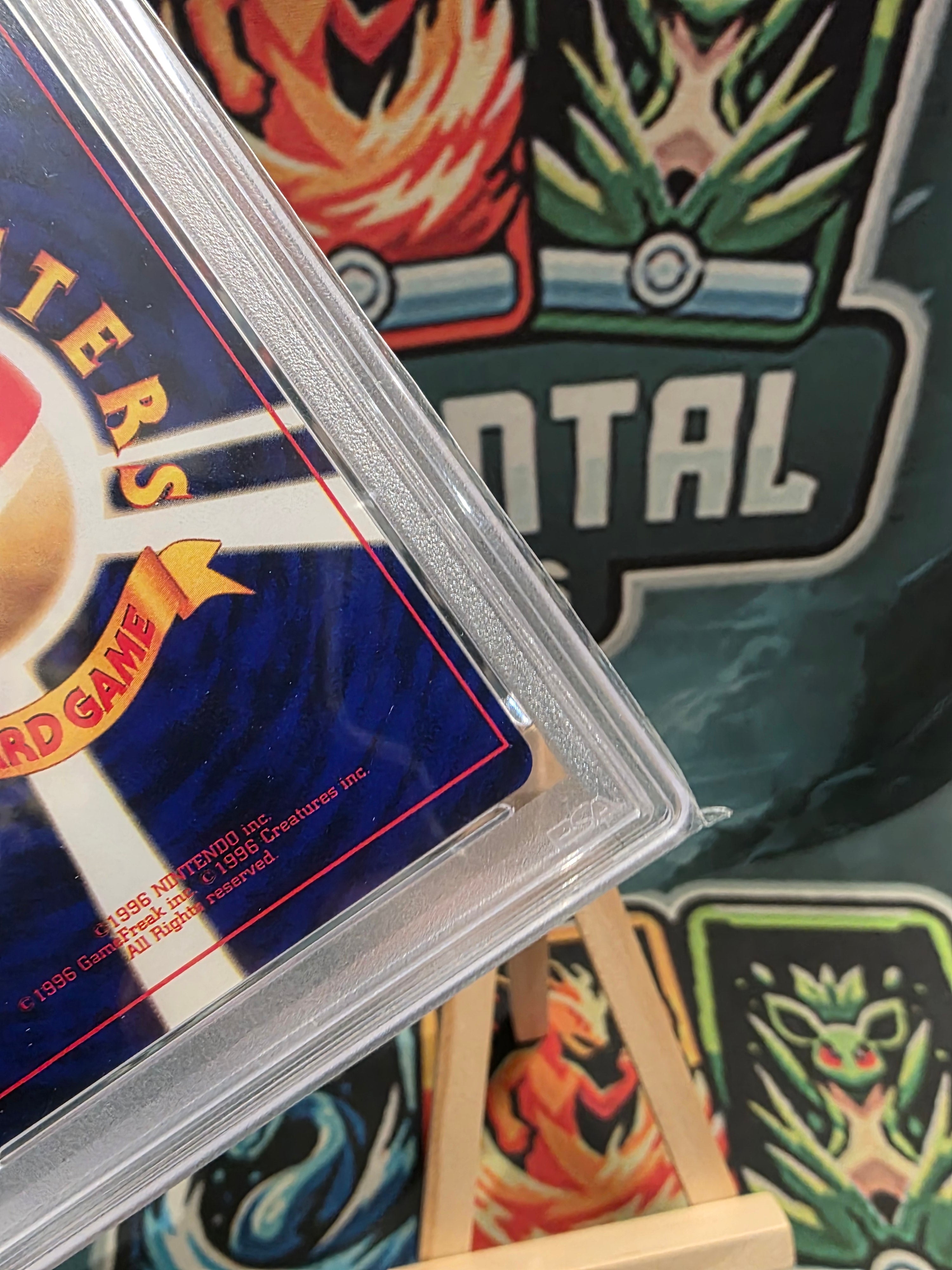 Shining Mew 151 Japanese CoroCoro Comics Holo PSA 8