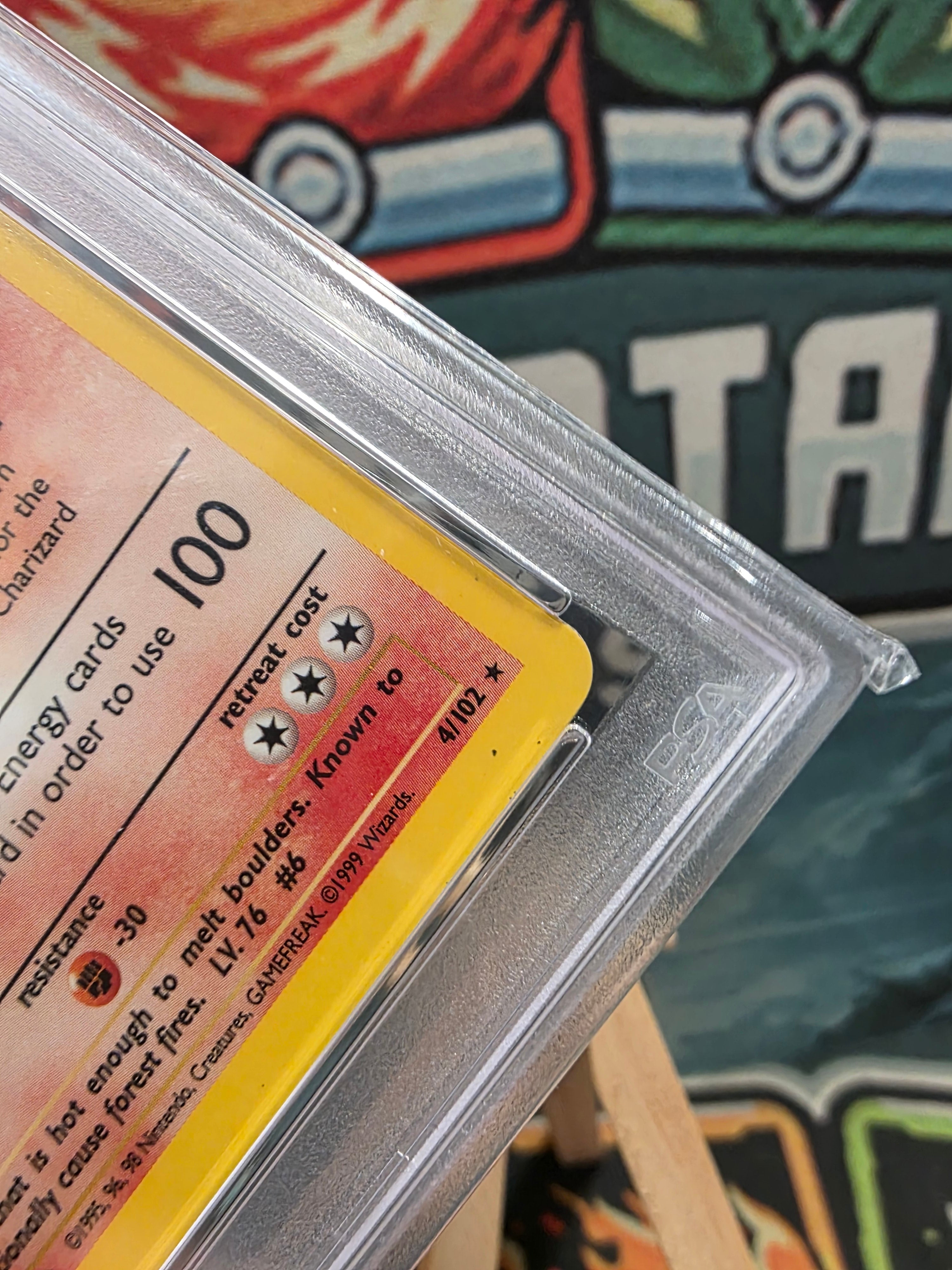 Charizard Holo 4/102 Base Set 1999 PSA 9