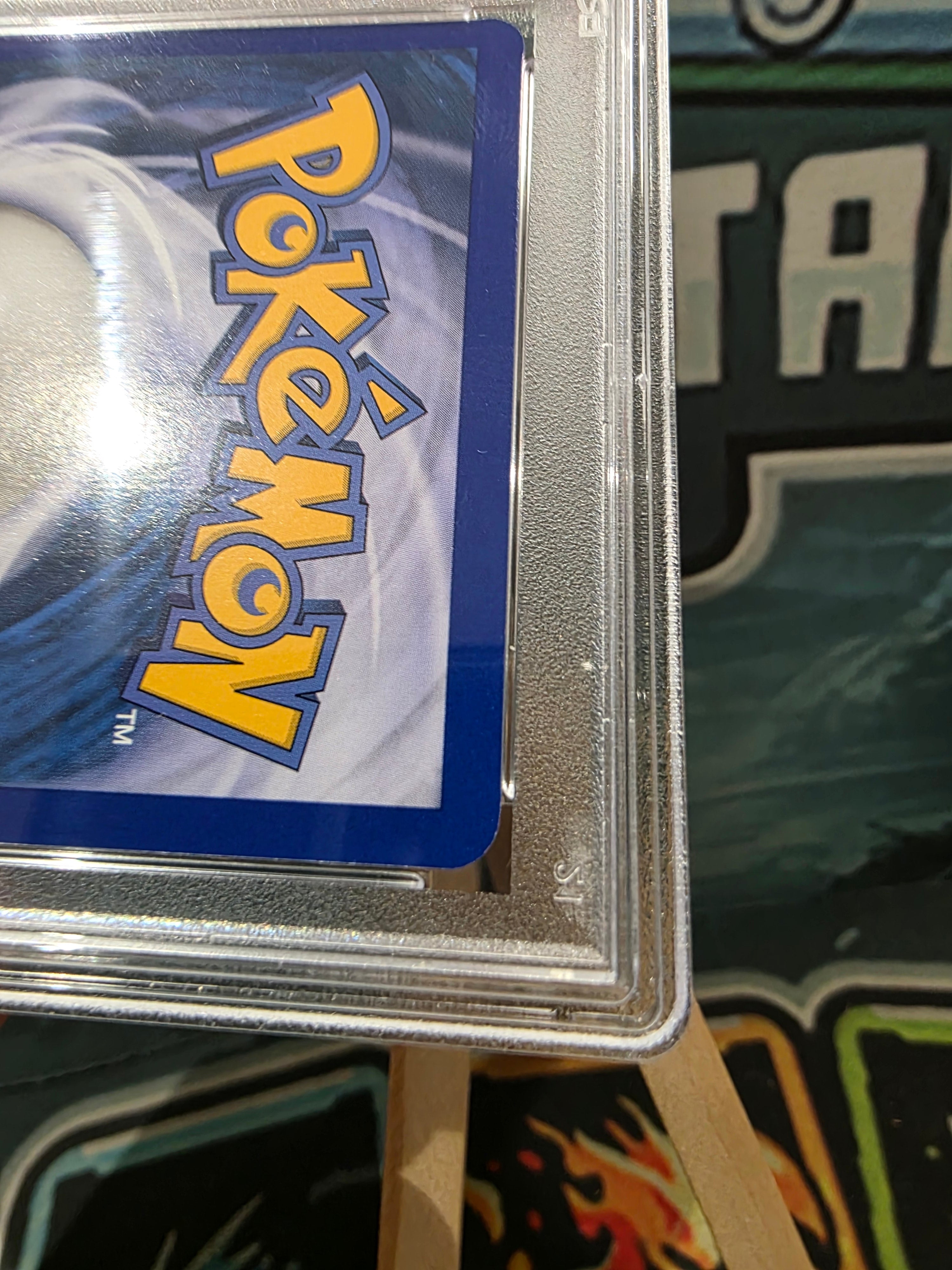 Growlithe 80/147 Reverse Holo Aquapolis 2003 PSA 7