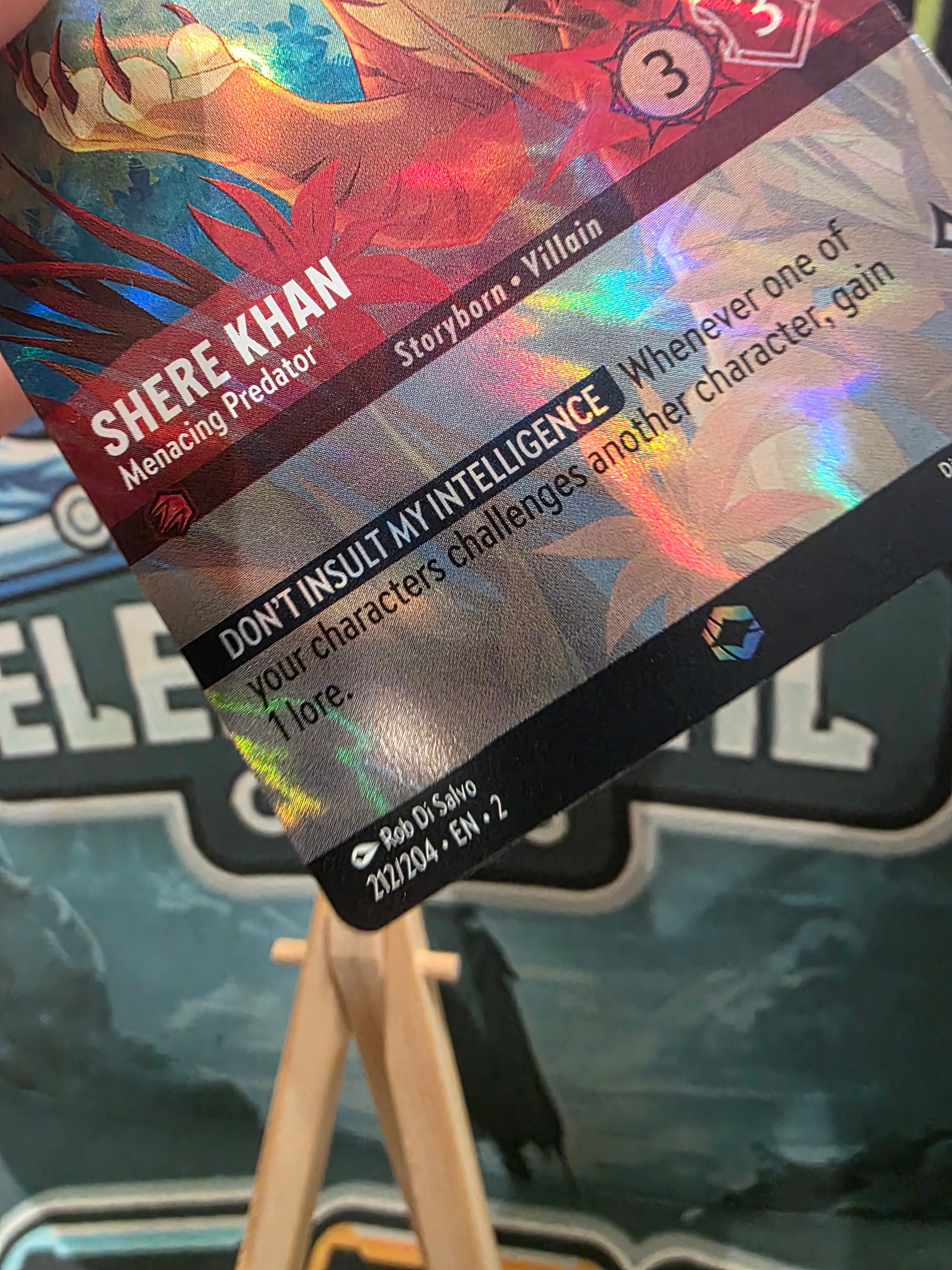 Shere Khan Menacing Predator Enchanted Rise of the Floodborn 212/204 LP/NM