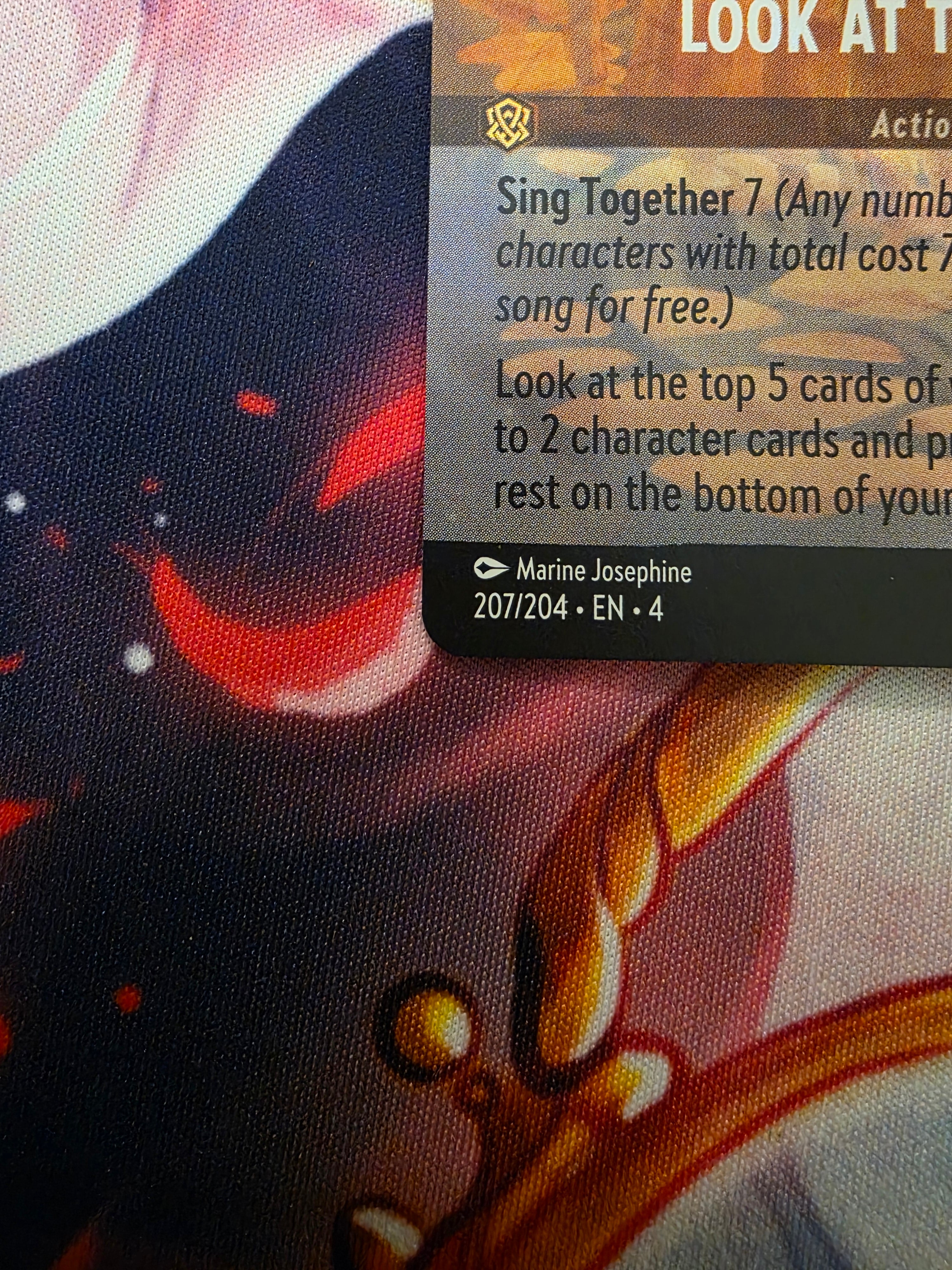 Look At This Family Ursula's Return Enchanted Encanto Lorcana NM 207/204