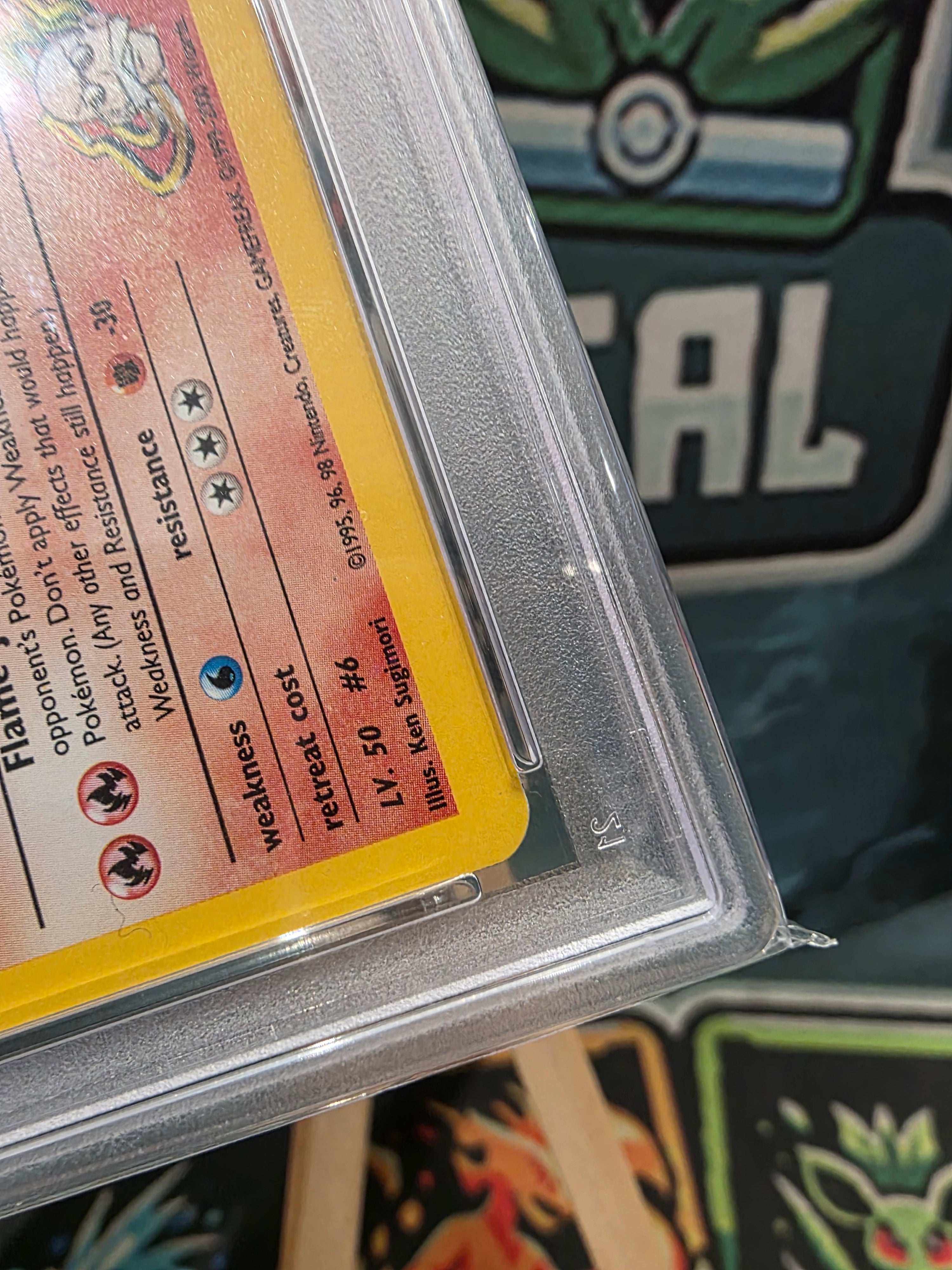 Blaine's Charizard Holo 2/132 1st Edition Gym Challenge 2000 PSA 9