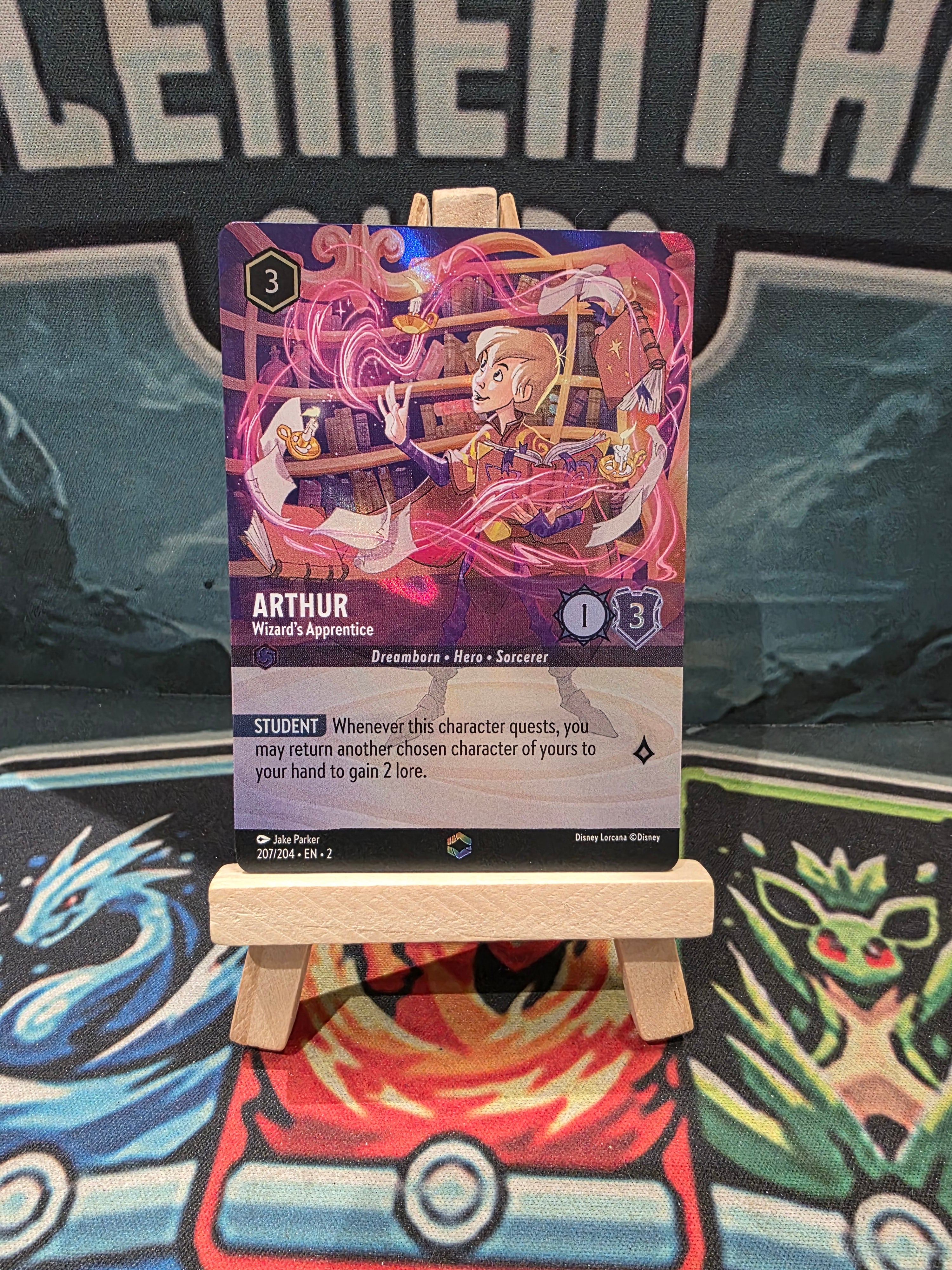 Arthur Wizard's Apprentice Enchanted Rise of the Floodborn 207/204 LP