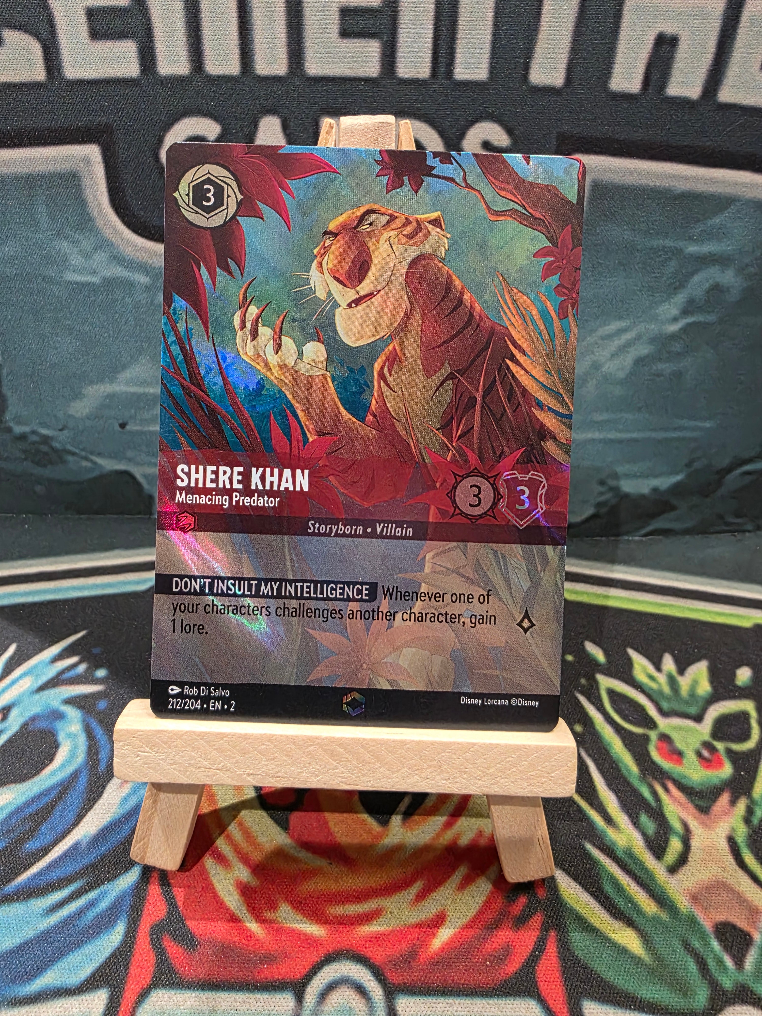 Shere Khan Menacing Predator Enchanted Rise of the Floodborn 212/204 LP/NM