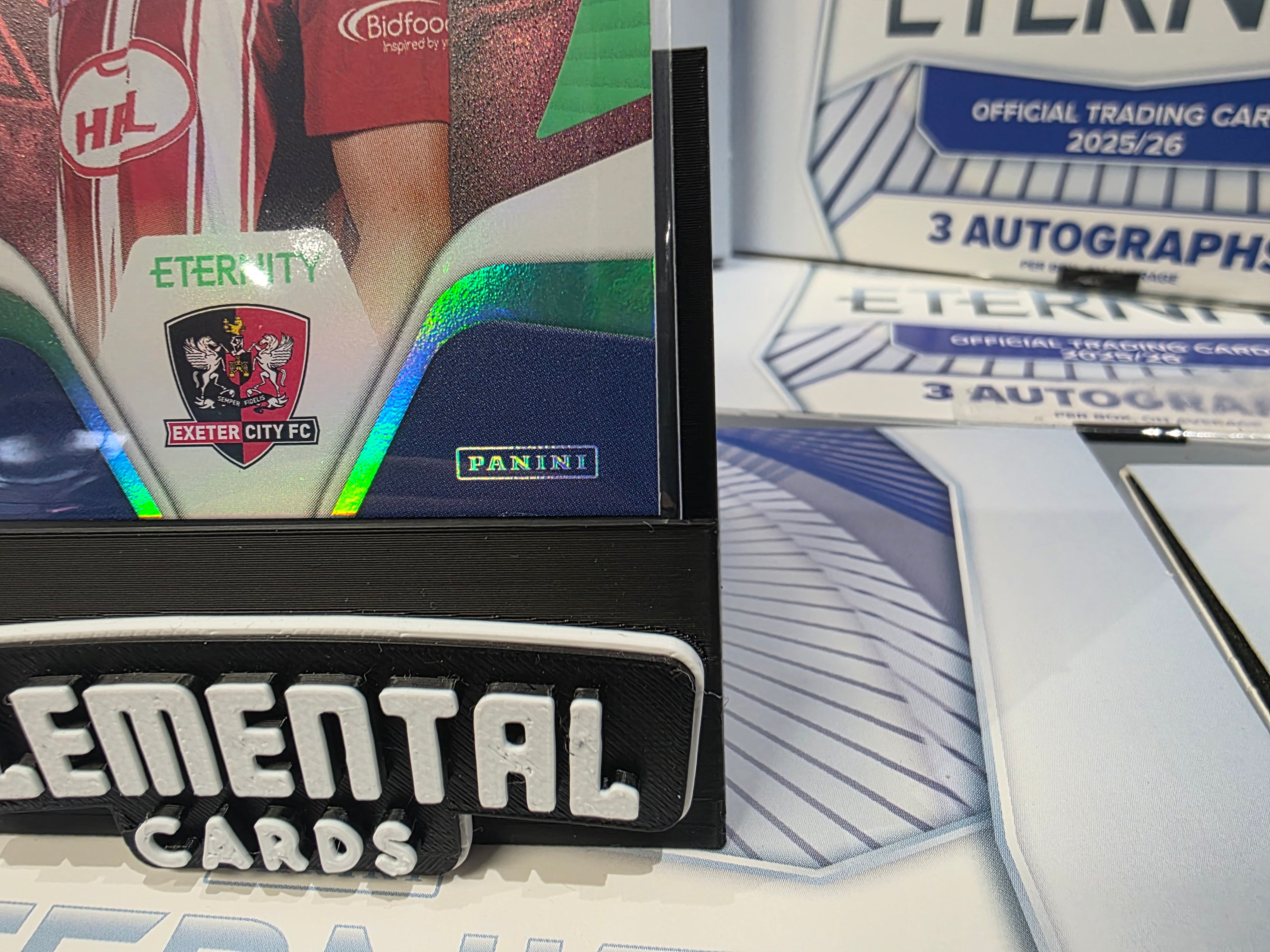Panini: EFL Eternity Jack Fitzwater 25/50 Exeter CITY FC Represent
