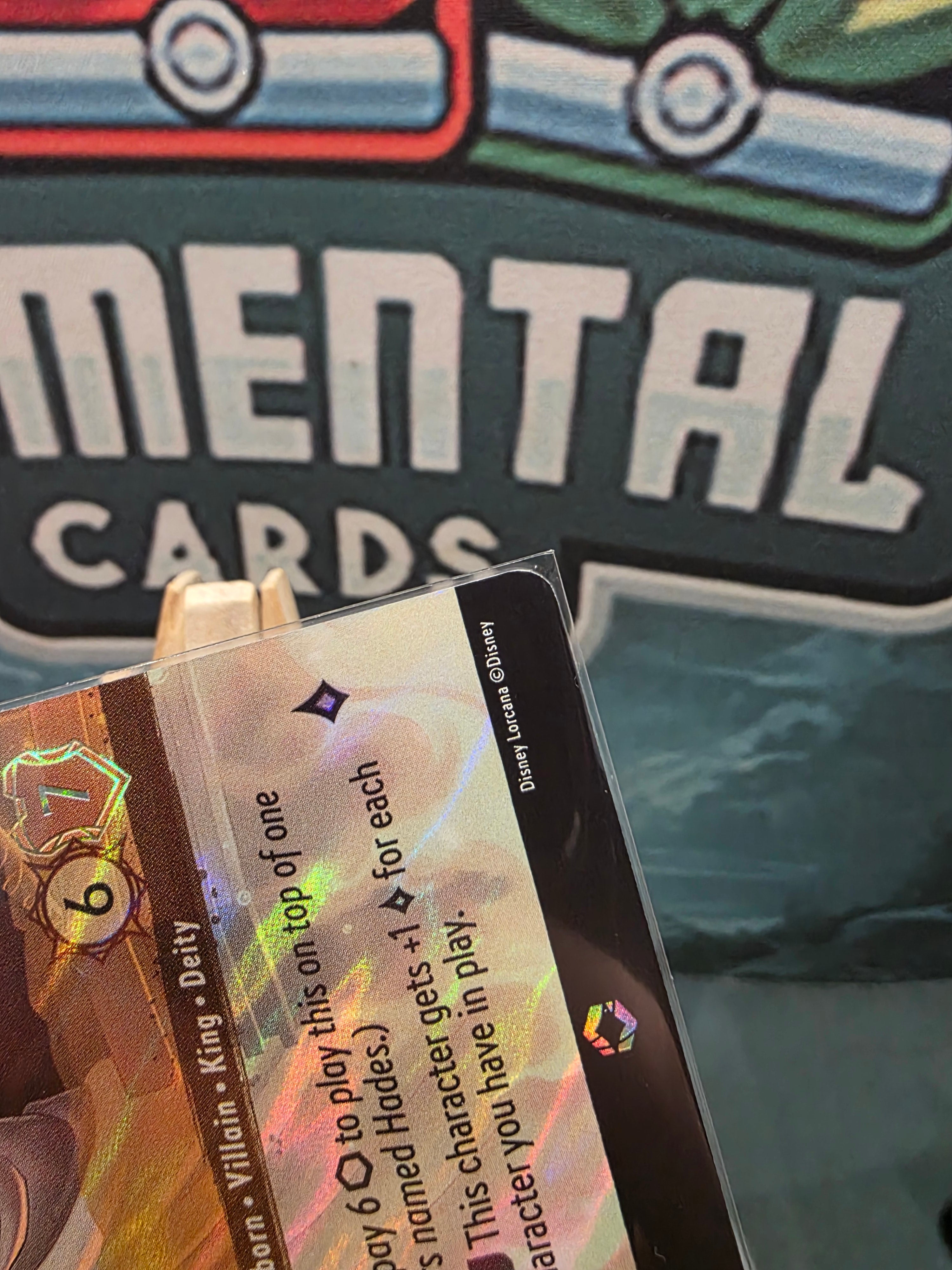 Hades King of Olympus Enhcanted Enchanted The First Chapter Lorcana 205/204 NM