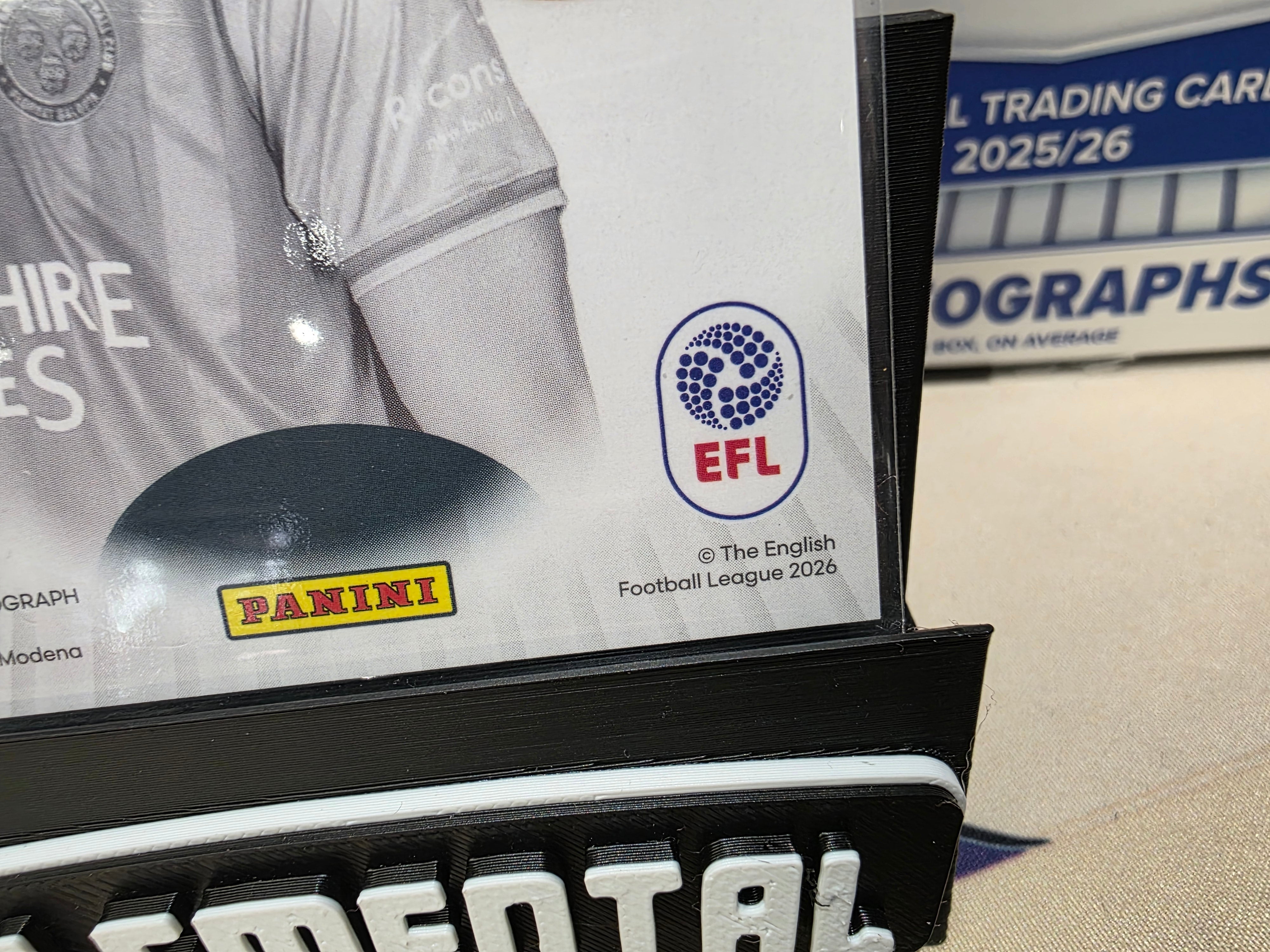 Panini: EFL Eternity John Marquis Auto Shrewsbury Town FC