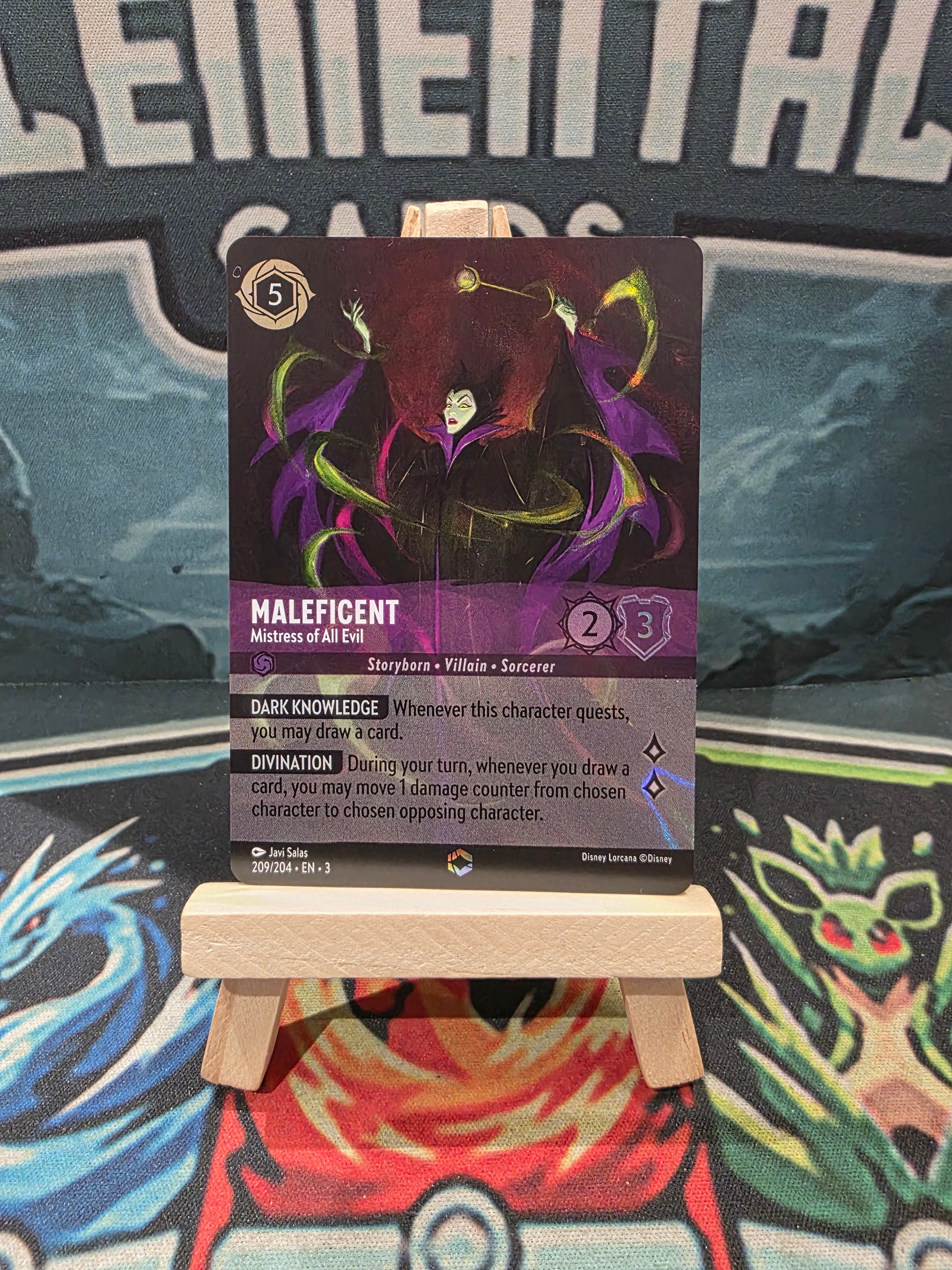 Maleficent Mistress Of All Evil Enchanted Into the Inklands 209/204 LP