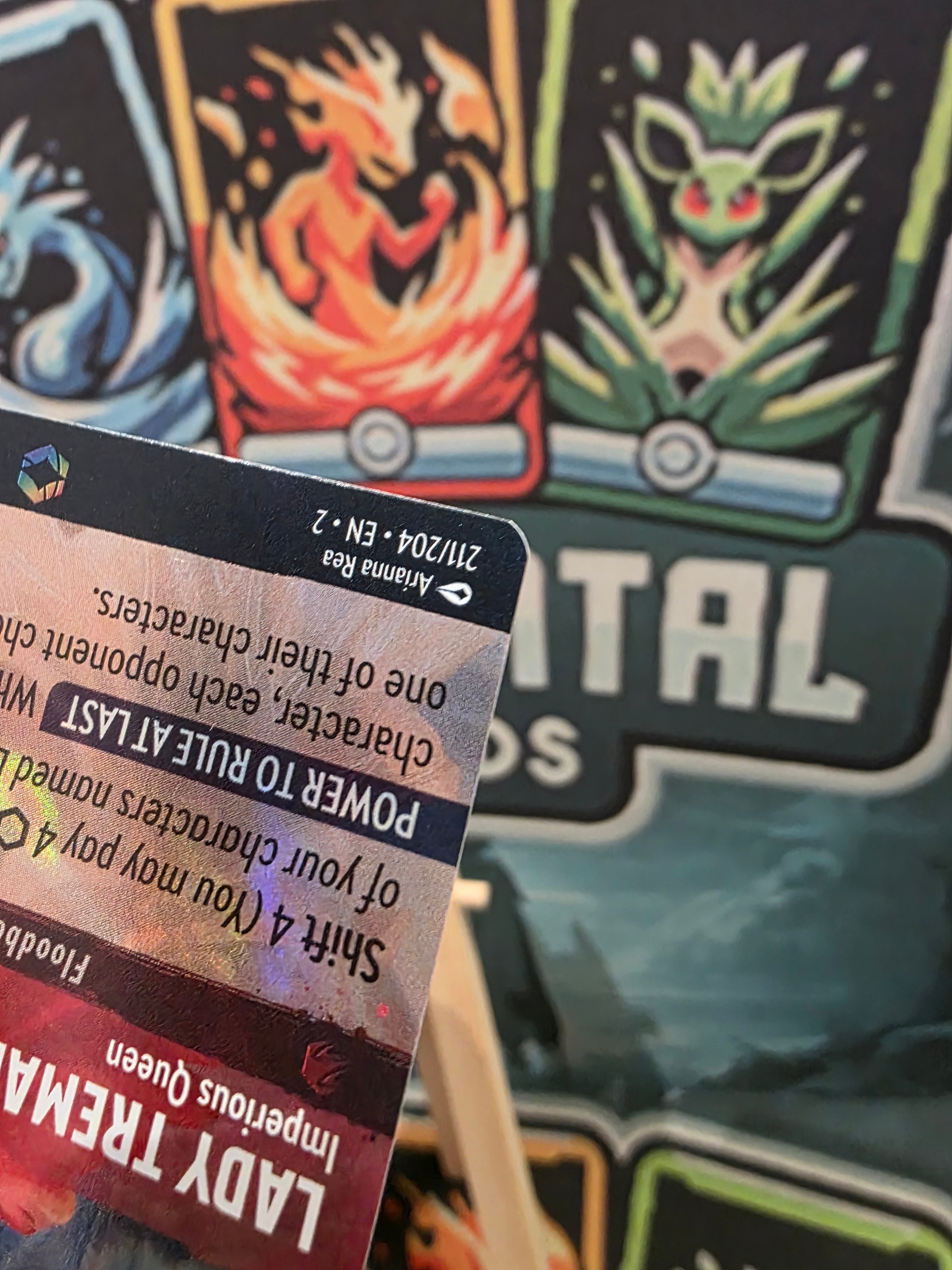 Lady Tremaine Imperious Queen Enchanted Rise of the Floodborn 211/204 NM