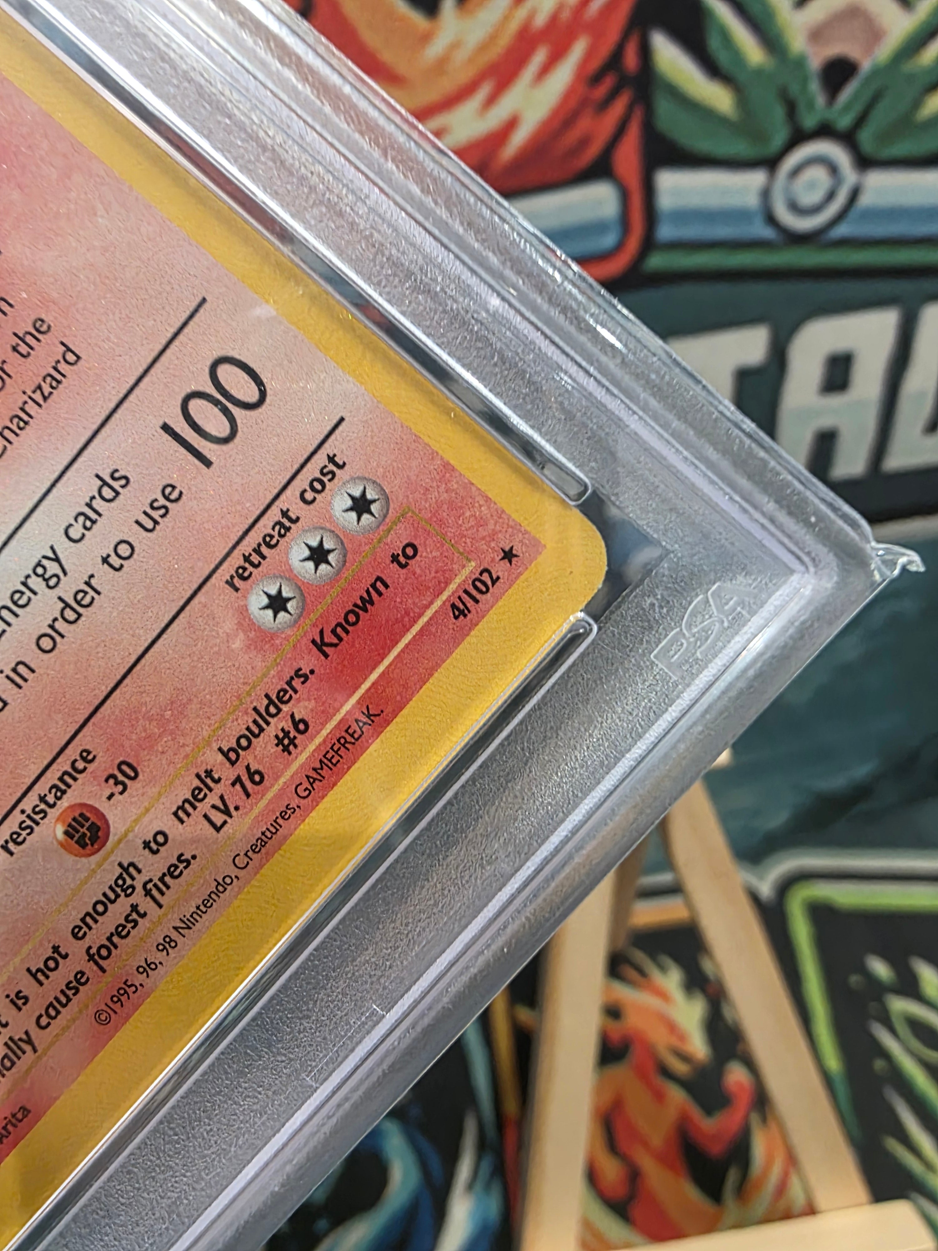 Charizard 4/102 Celebrations Holo Classic Collection PSA 9