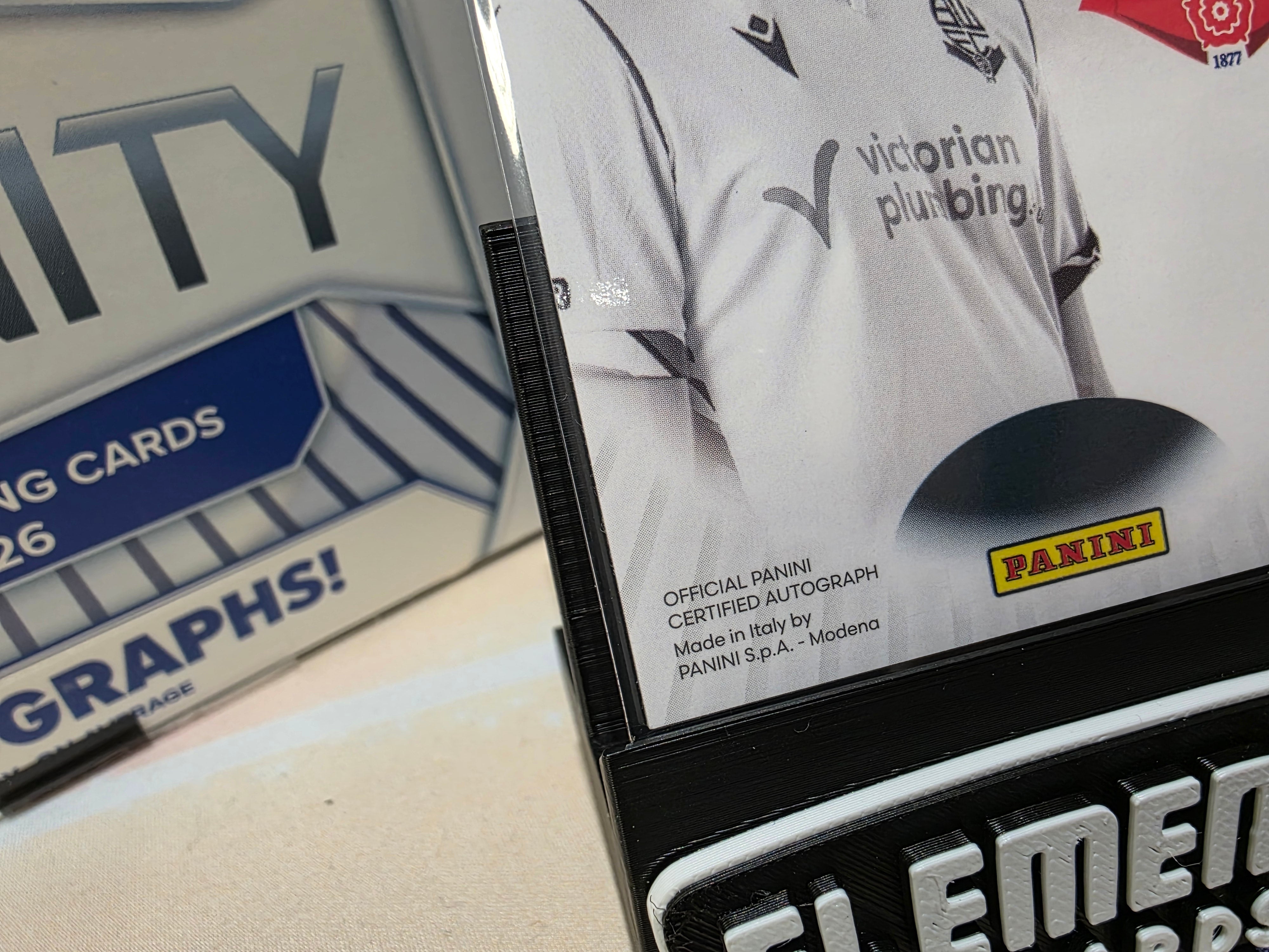 Panini: EFL Eternity John McAtee Auto Bolton Wanderers FC