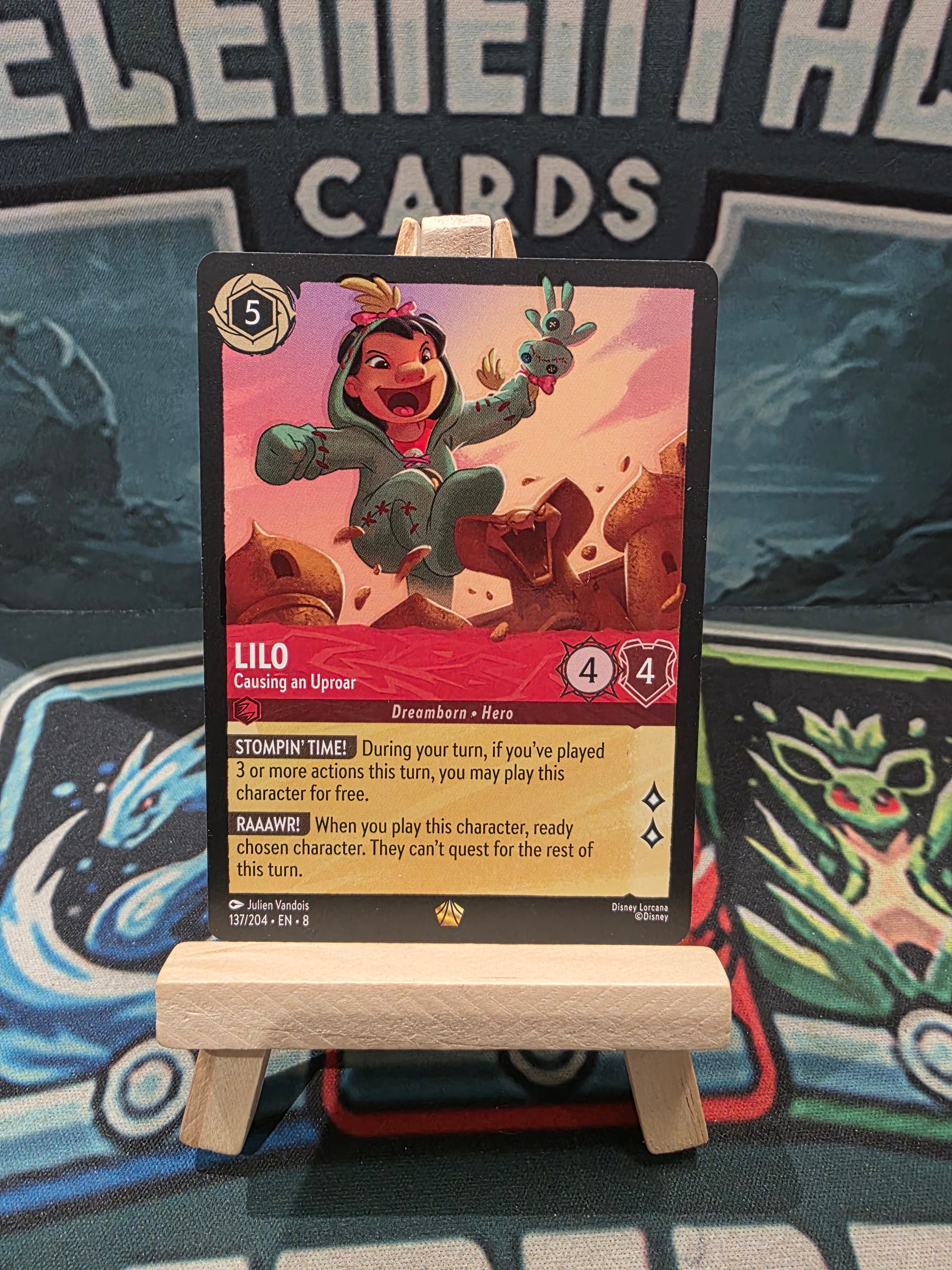 Lilo Causing An Uproar Legendary Reign Of Jafar 137/204 NM