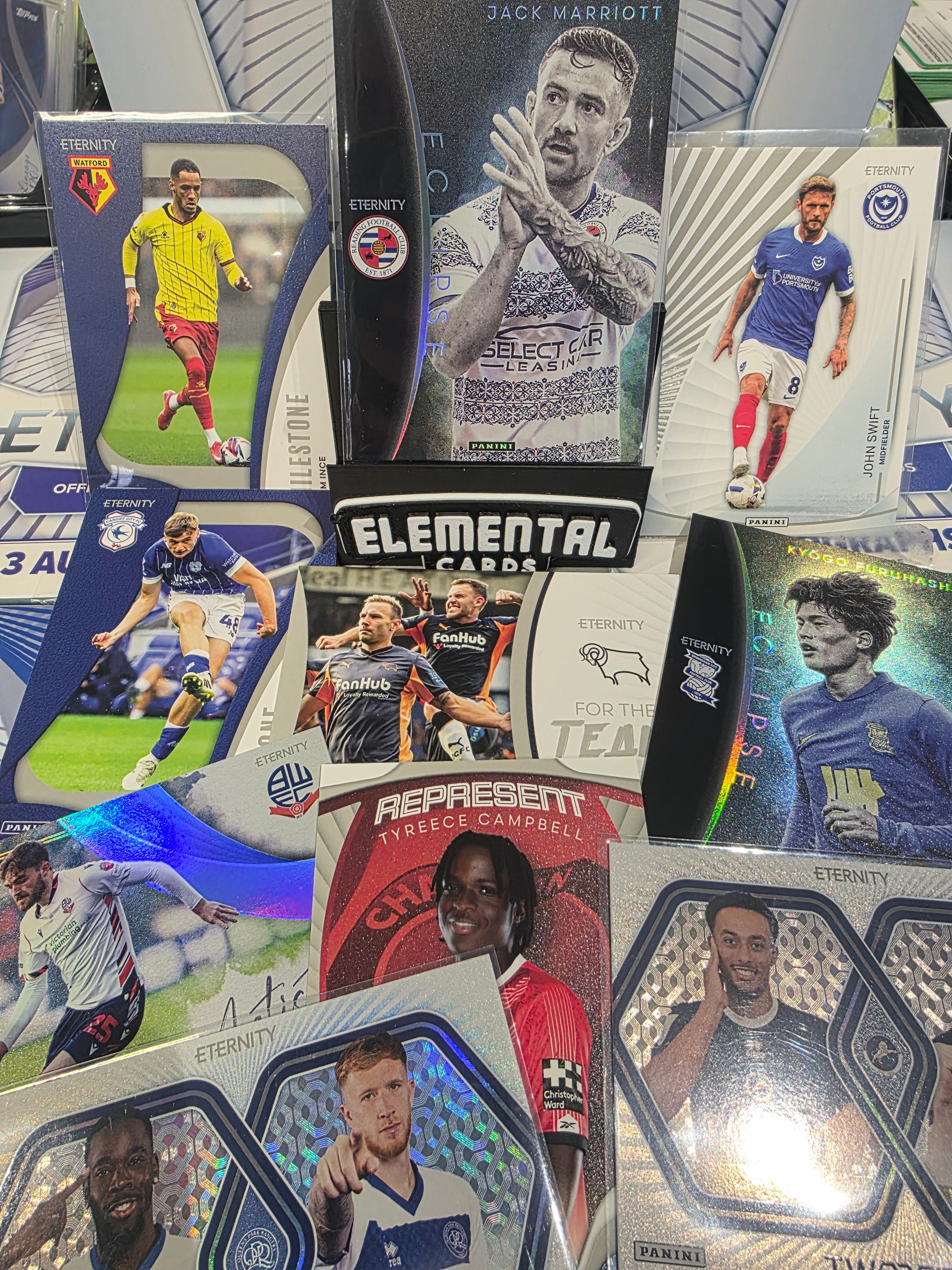 Panini: EFL Eternity 2026 Milestone Represent Debut Eclipse Artistic Base Pick Your Player