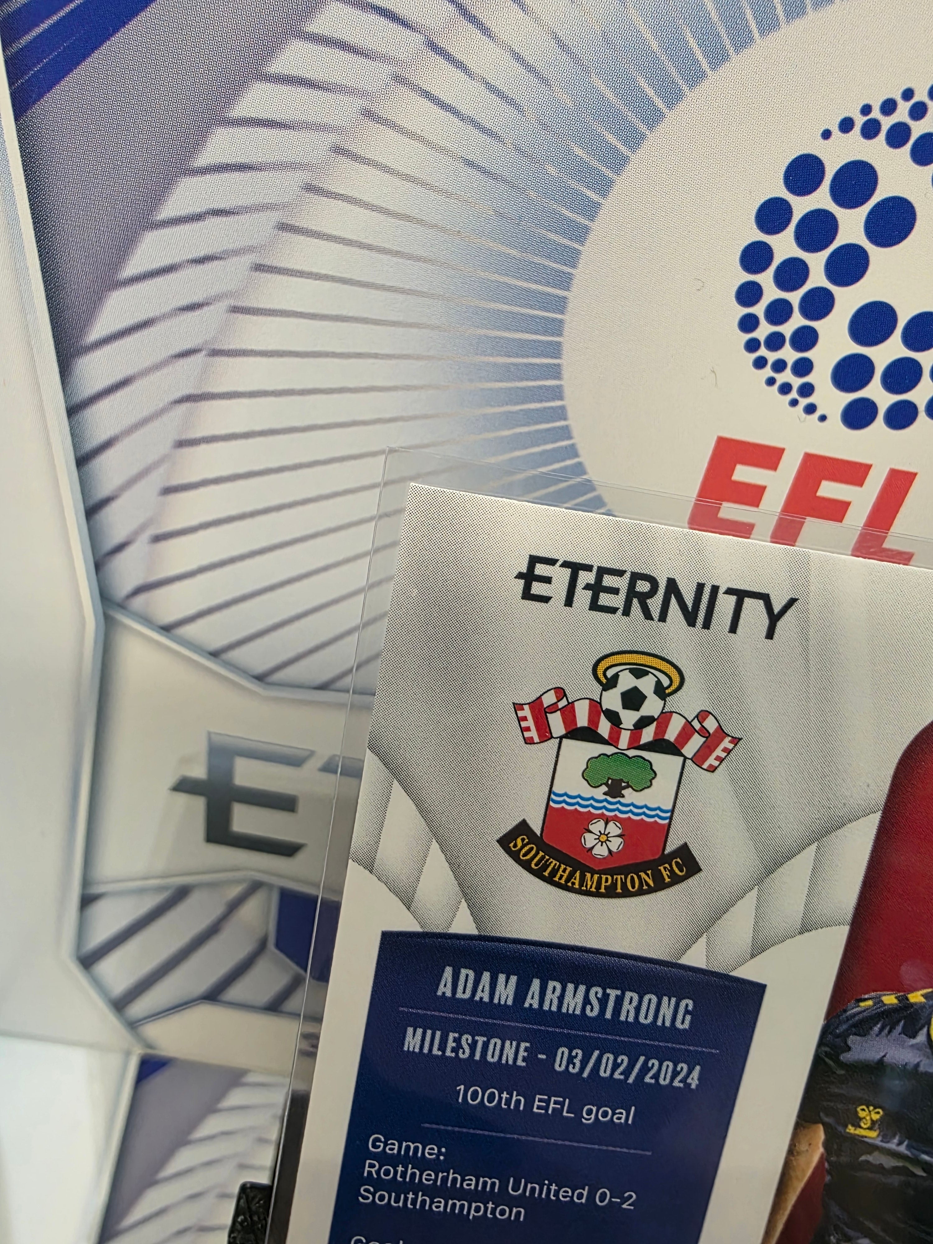 Panini: EFL Eternity Adam Armstrong 07/50 Southampton Wolves FC