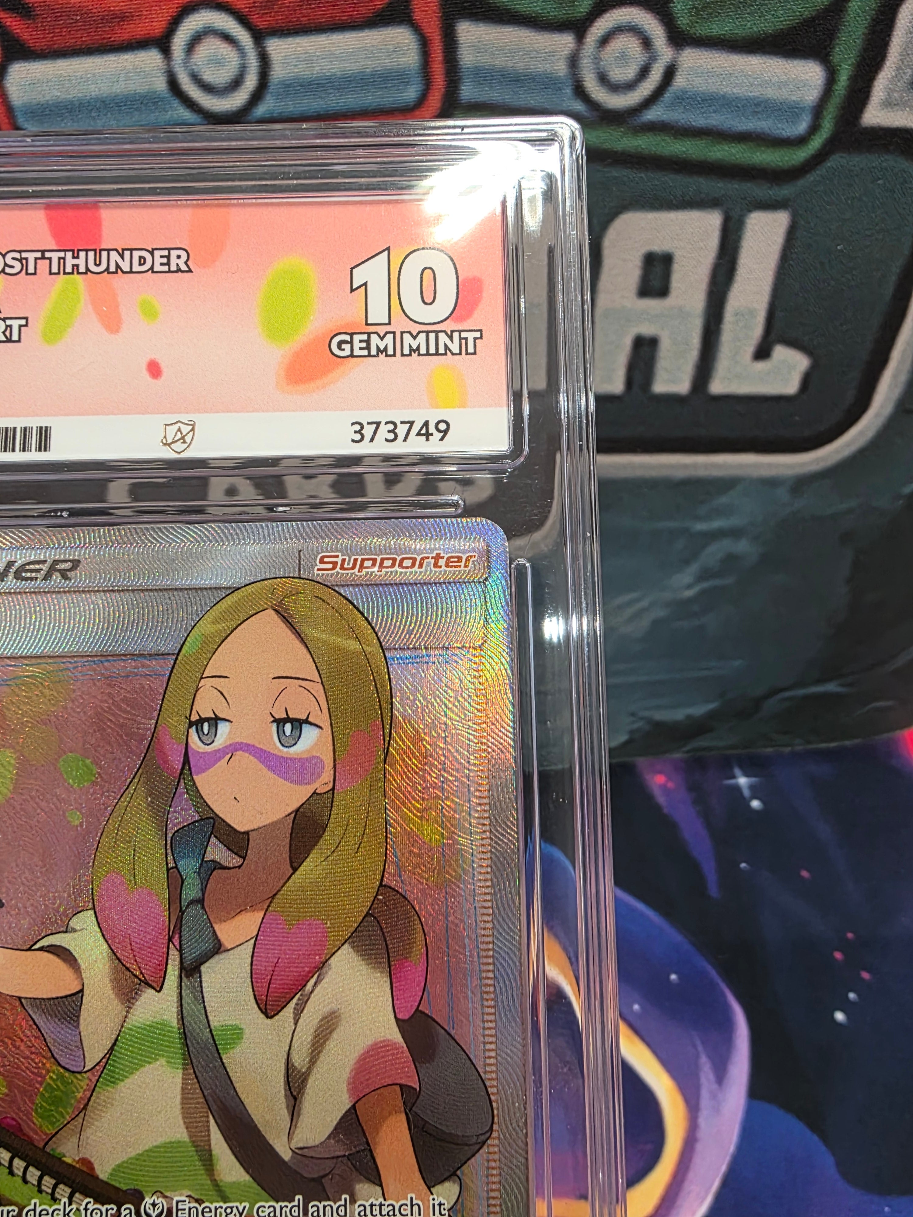 Mina 211/214 Lost Thunder Full Art ACE 10 Slab