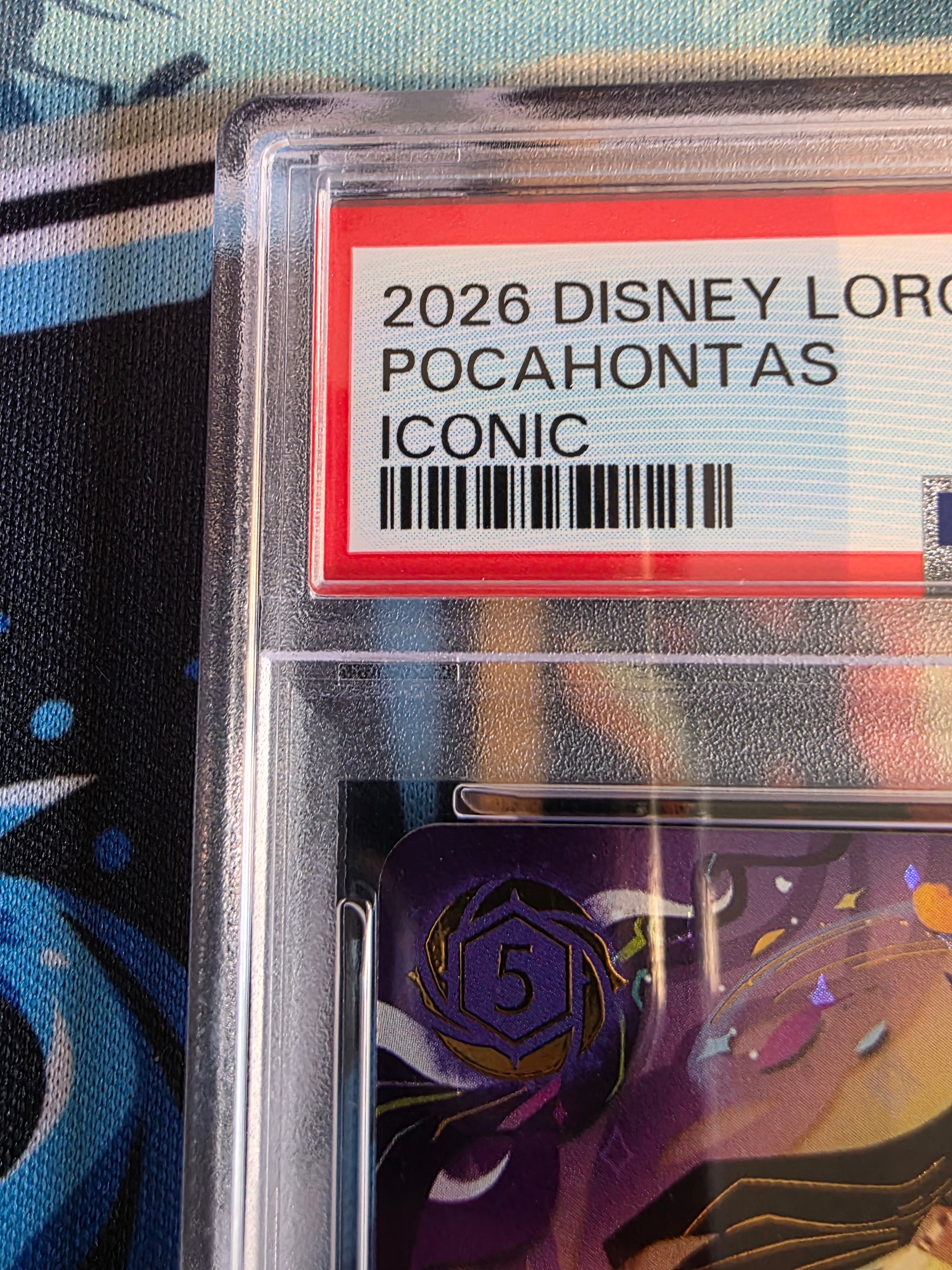 Pocahontas Peacekeeper Iconic PSA 10 241/204 Lorcana Winterspell