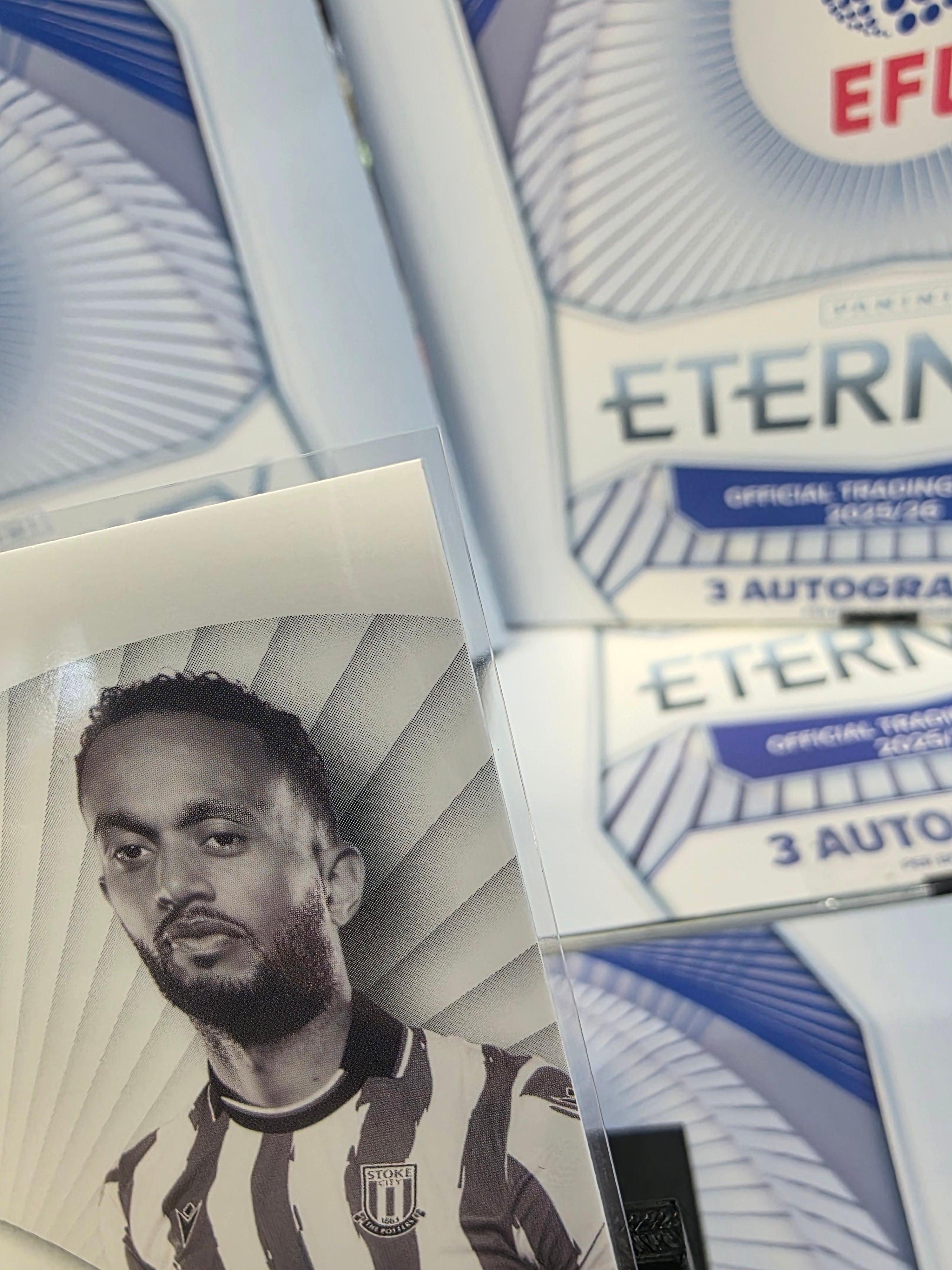 Panini: EFL Eternity Lewis Baker 37/50 Stoke City Represent
