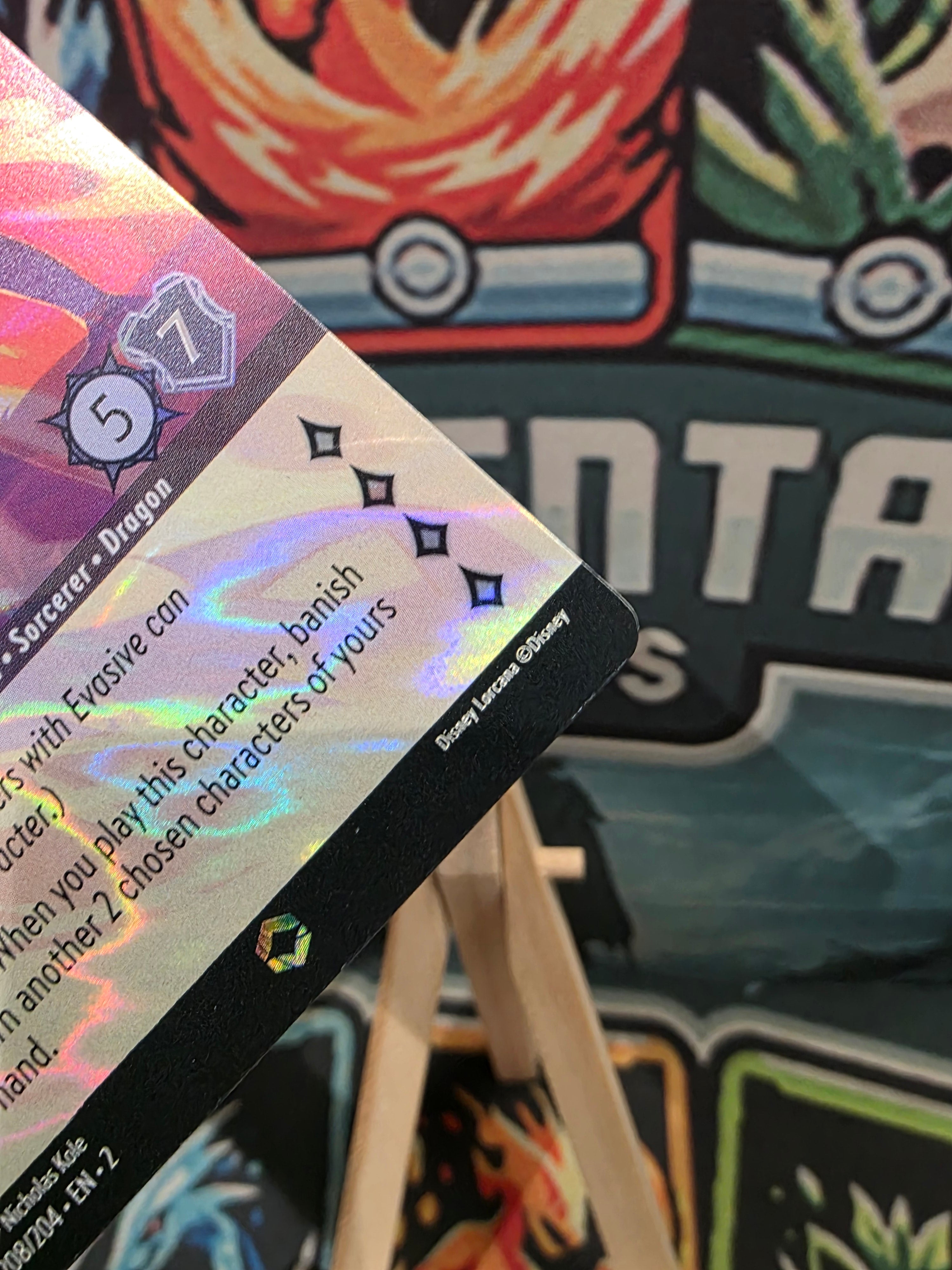 Madam Mim Purple Dragon Enchanted Rise of the Floodborn 208/204 LP