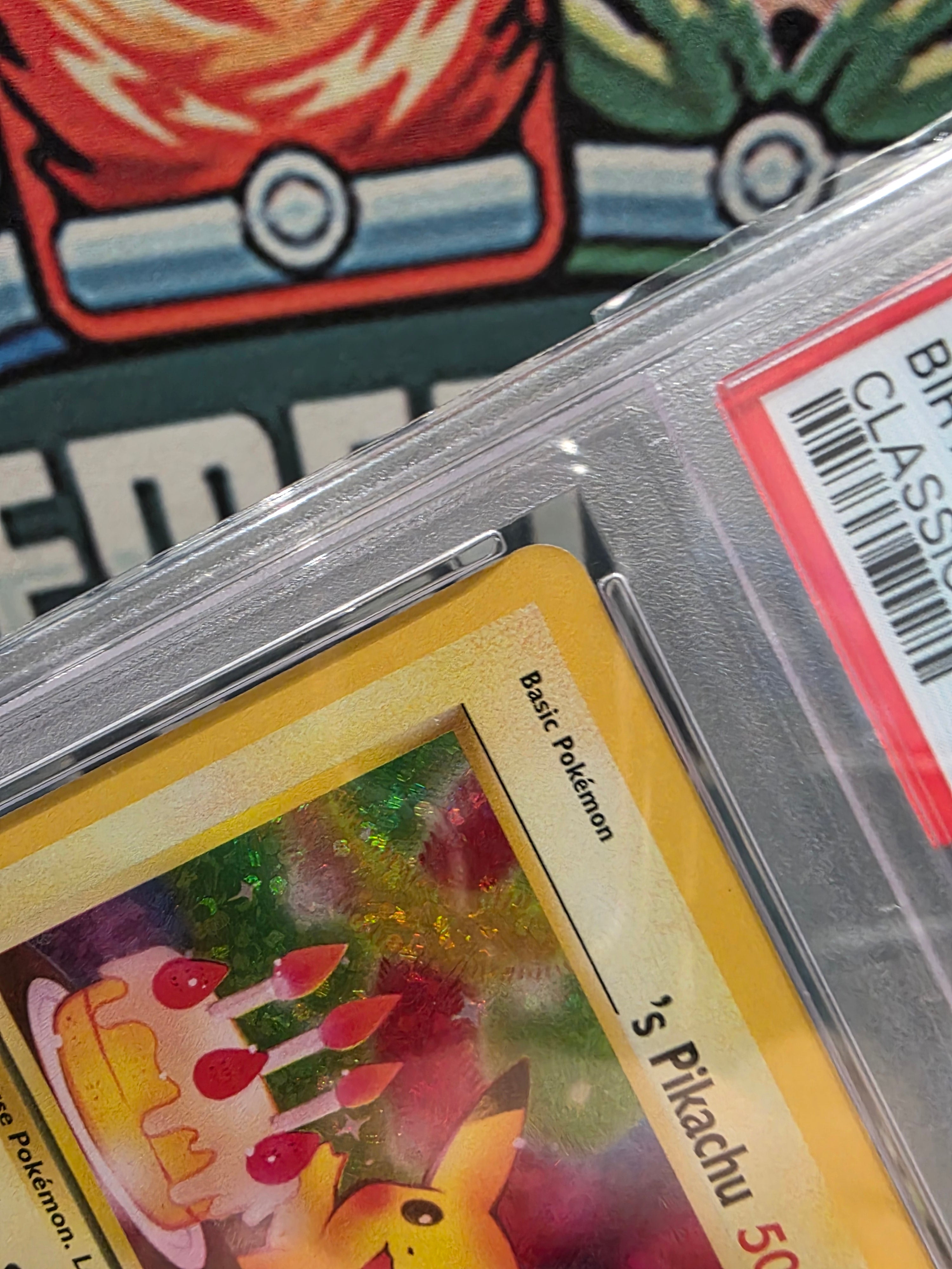 Birthday Pikachu Celebrations Classic Collection Black Star Promo 24 PSA 10