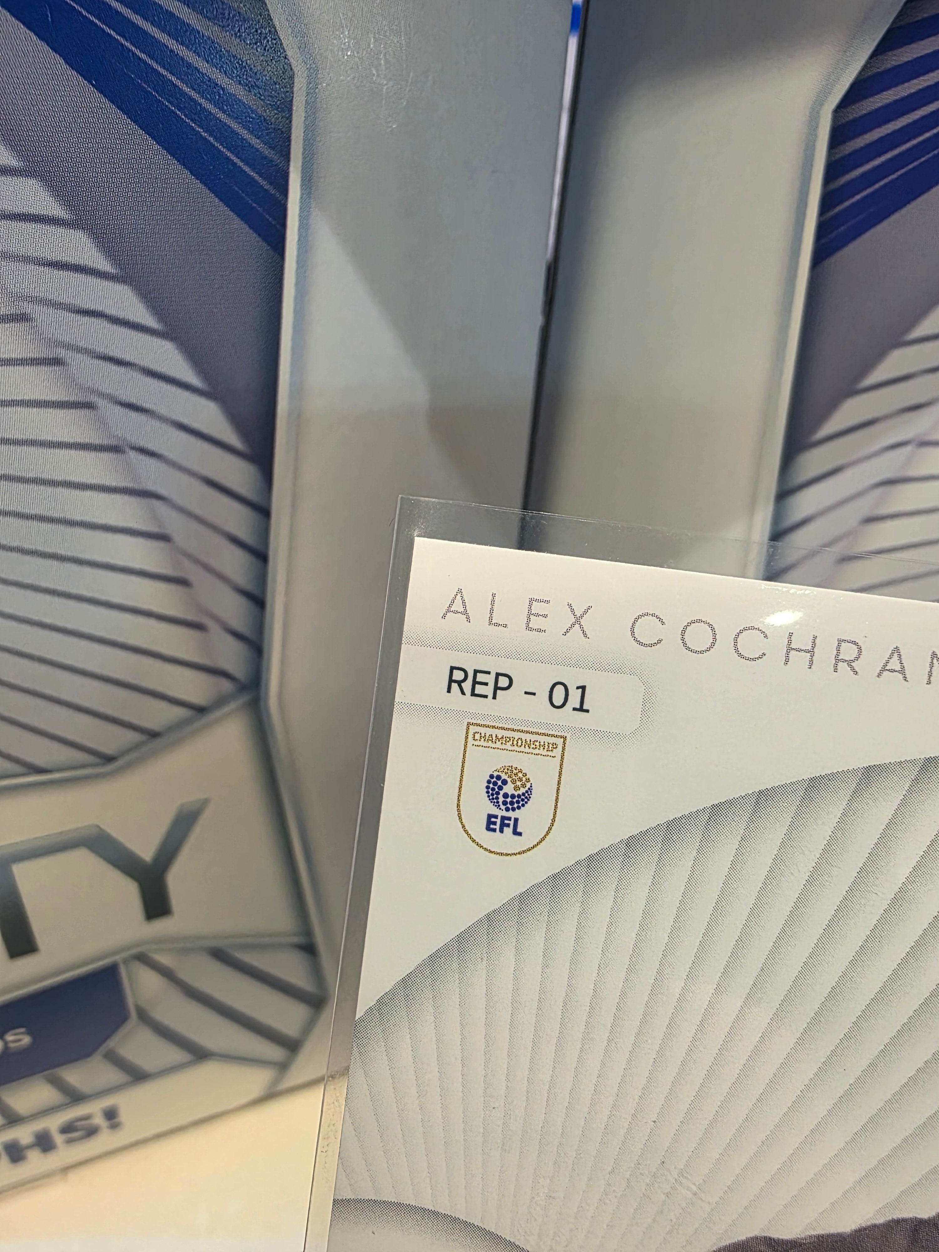 Panini: EFL Eternity Alex Cochrane 5/5 Bookend Gold Represent Birmingham FC
