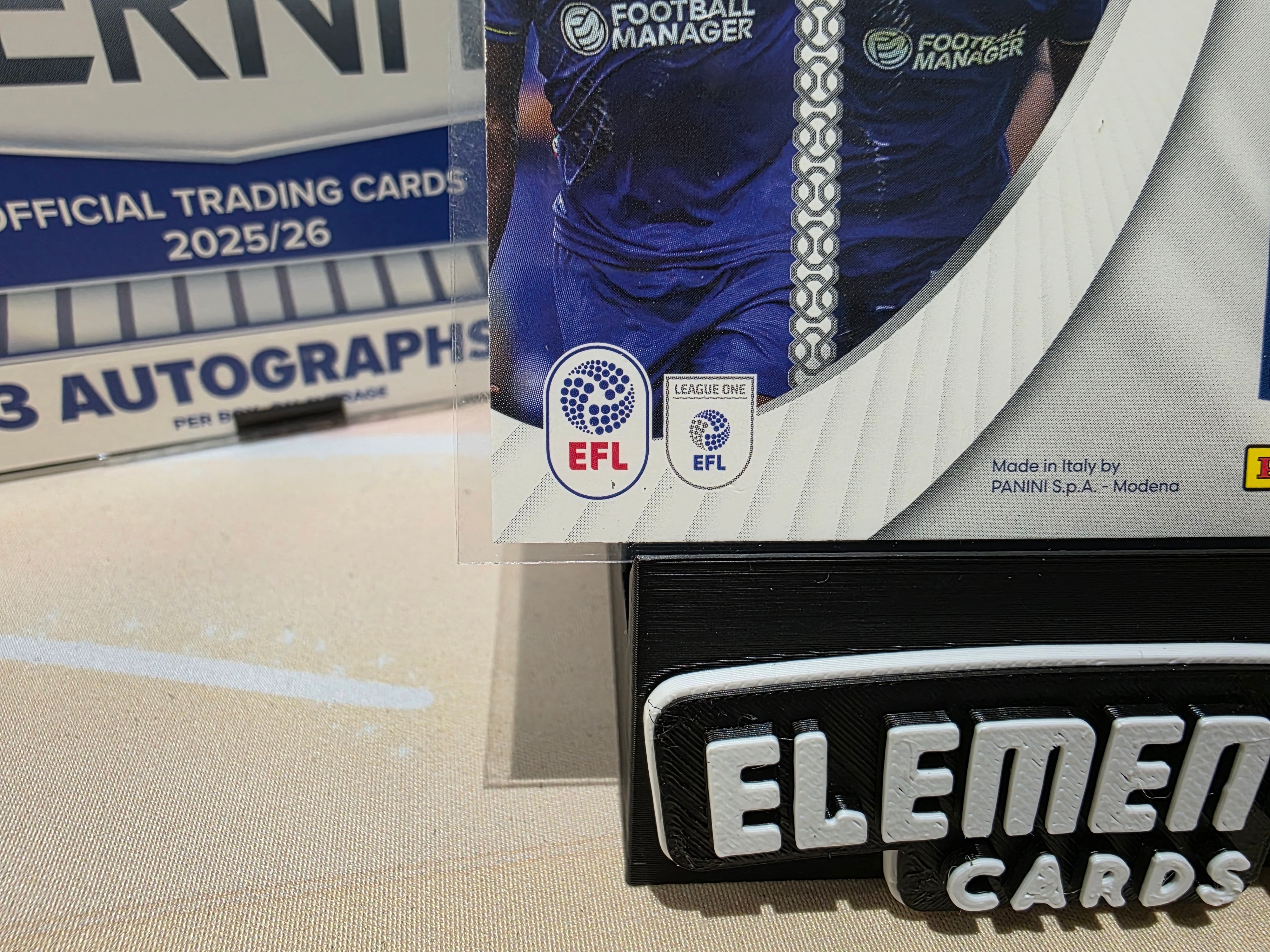 Panini: EFL Eternity Asiimwe Ogundere 12/50 Wimbledon FC Twogether