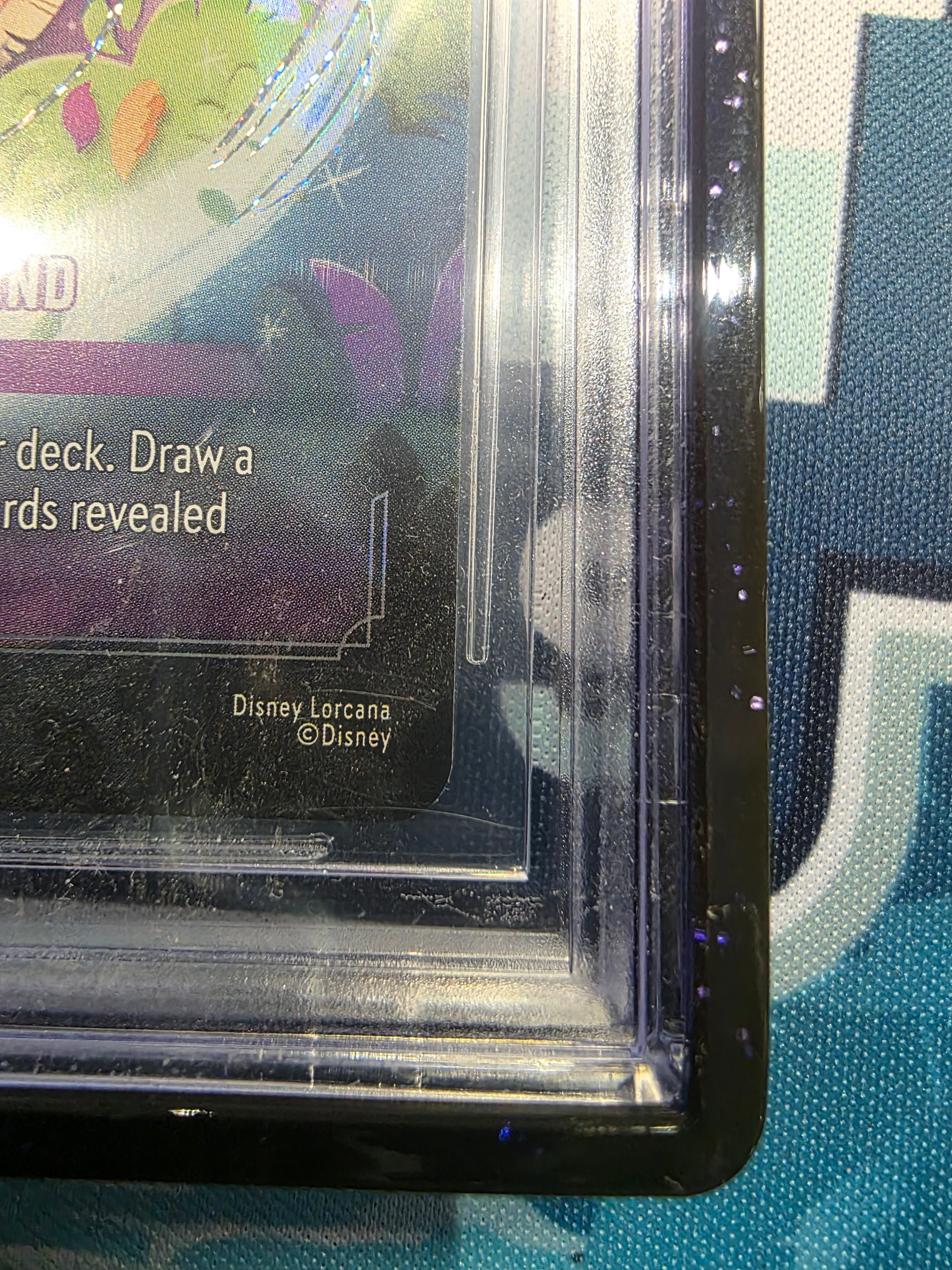 Colors of the Wind Enchanted BGS 10 Pop 5 Lorcana 228/204 Winterspell with Grail Guard Pro