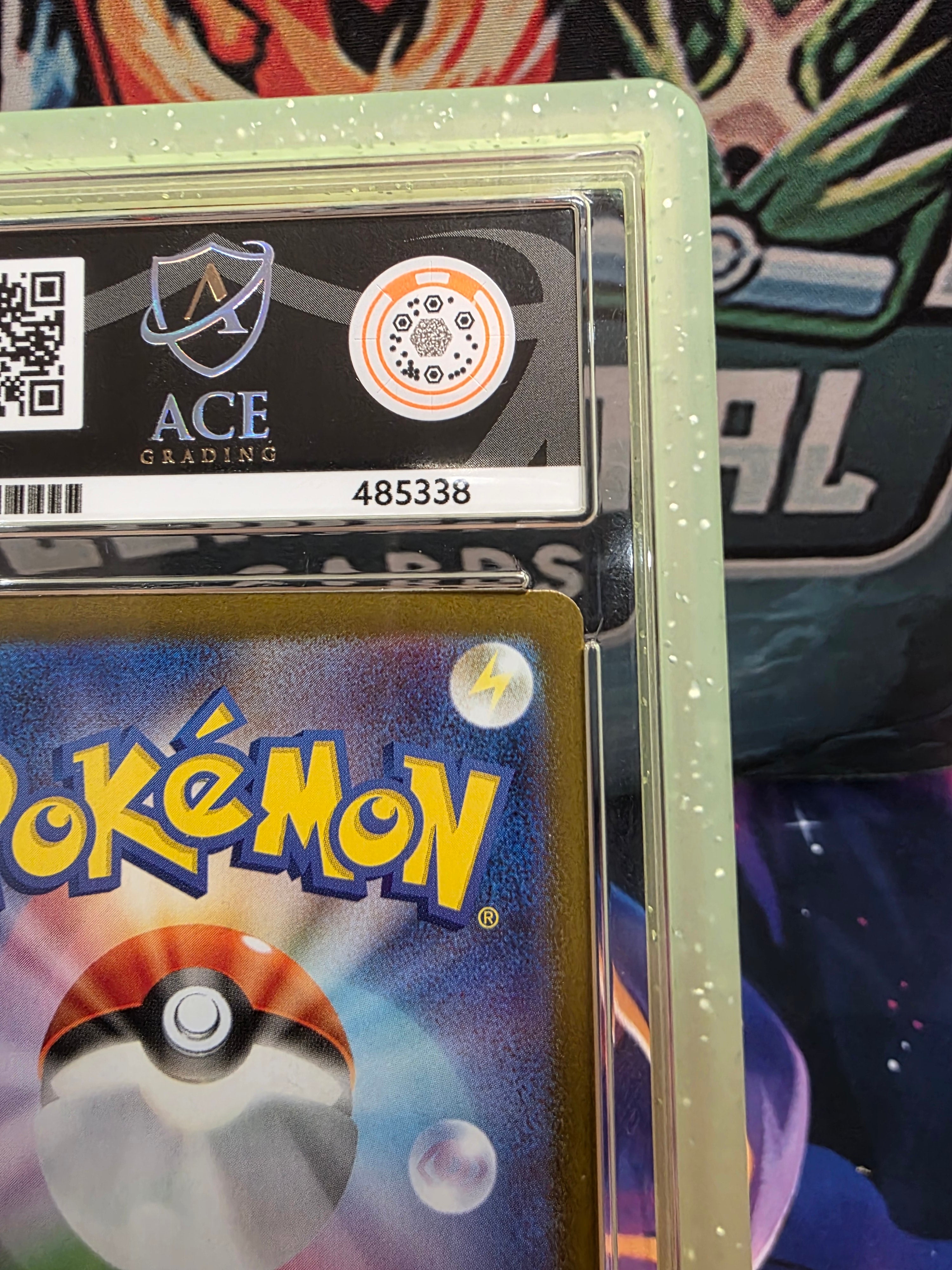 Lillie's Determination 091/063 SAR Mega Brave Japanese ACE 10 Slab with Grail Guard Solaris Bumper