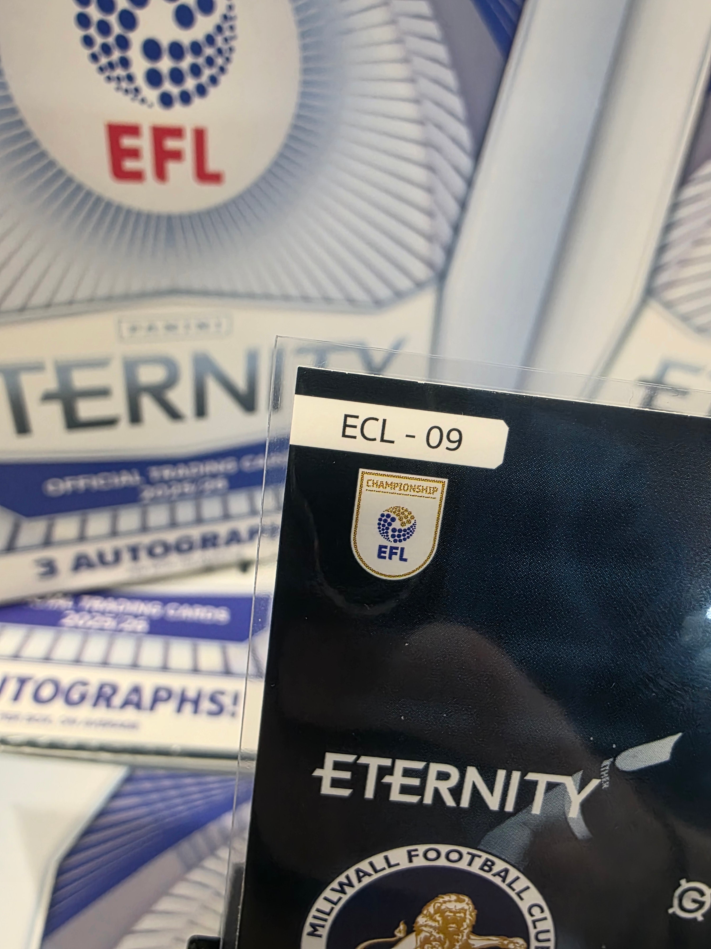 Panini: EFL Eternity Camiel Neghli 07/25 Millwall FC Numbered Hit