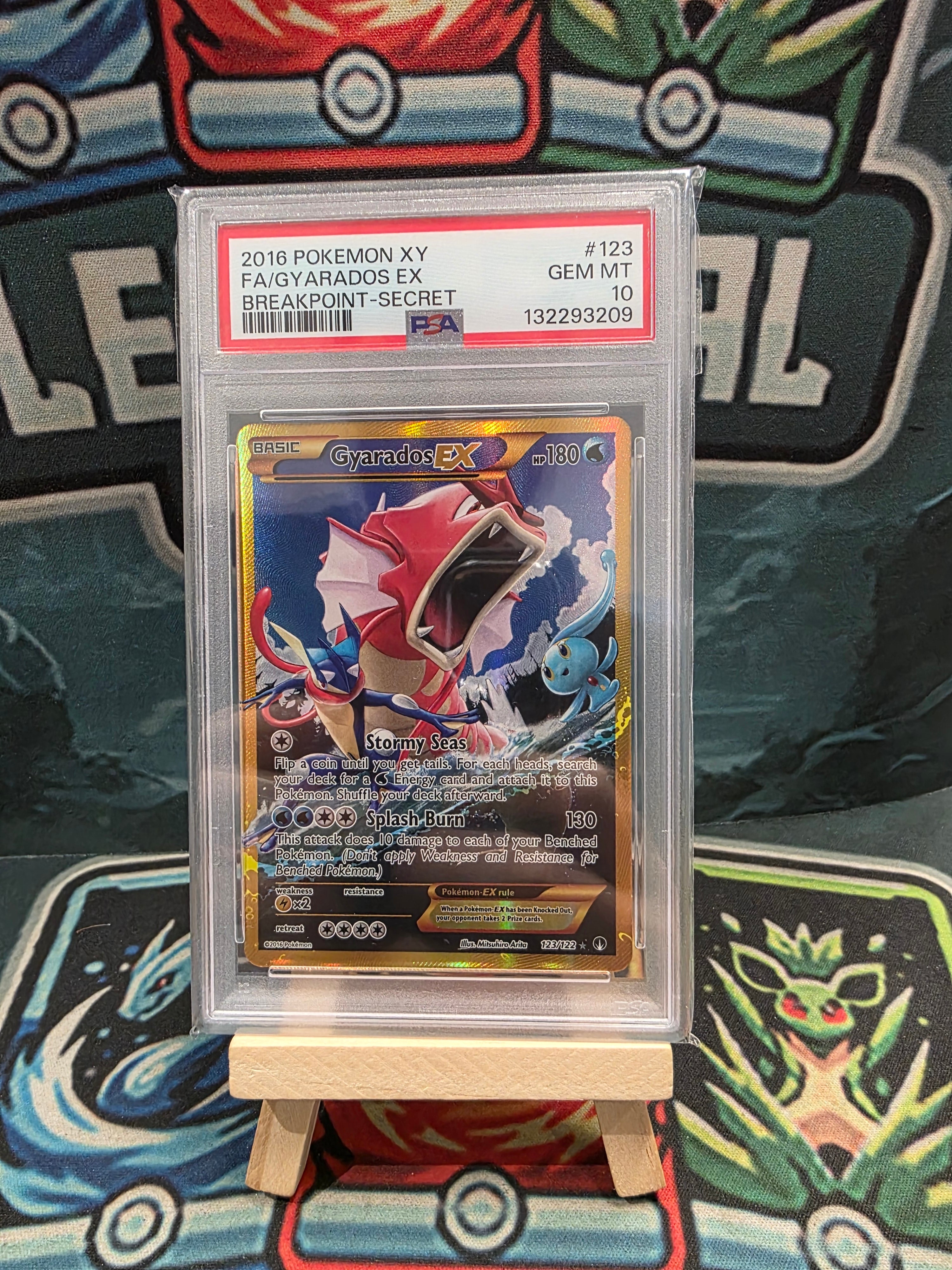 Gyarados ex 123/122 XY Breakpoint PSA 10