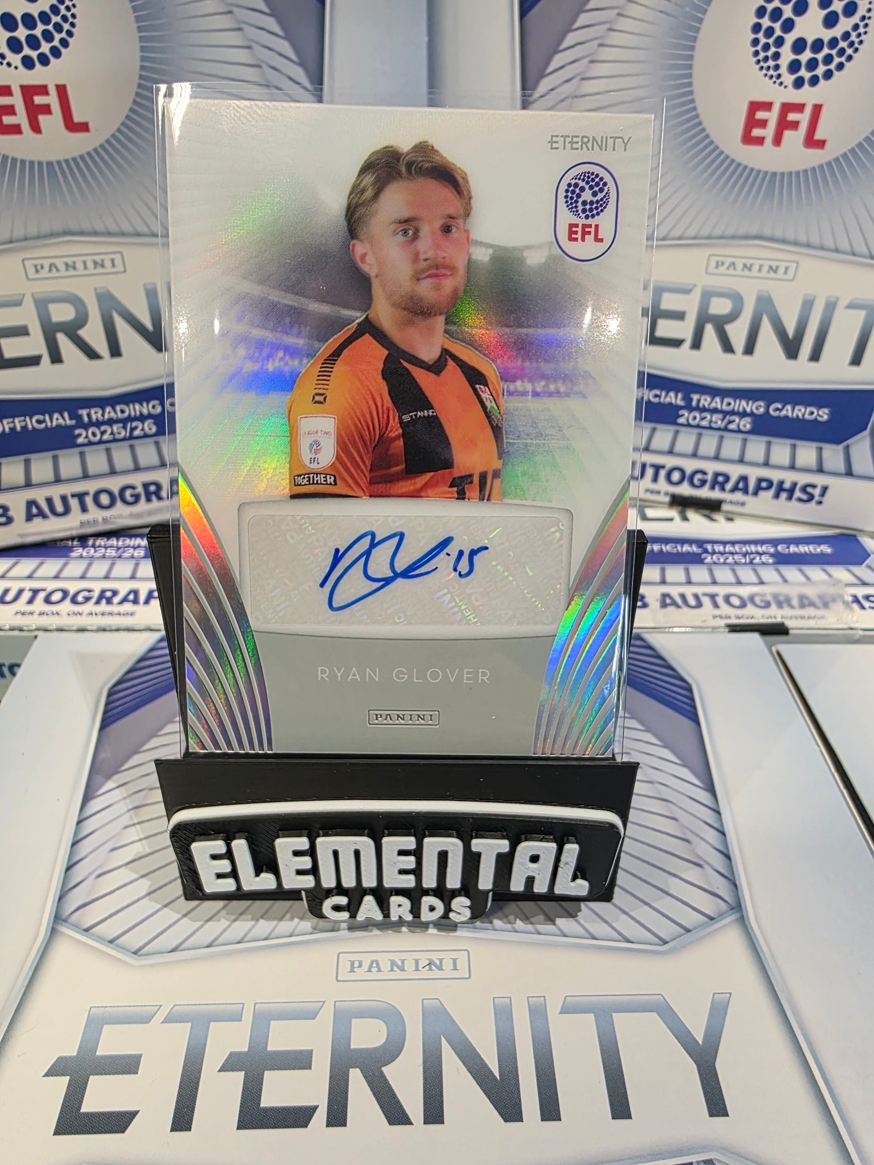 Panini: EFL Eternity Ryan Glover Auto Barnet Town FC