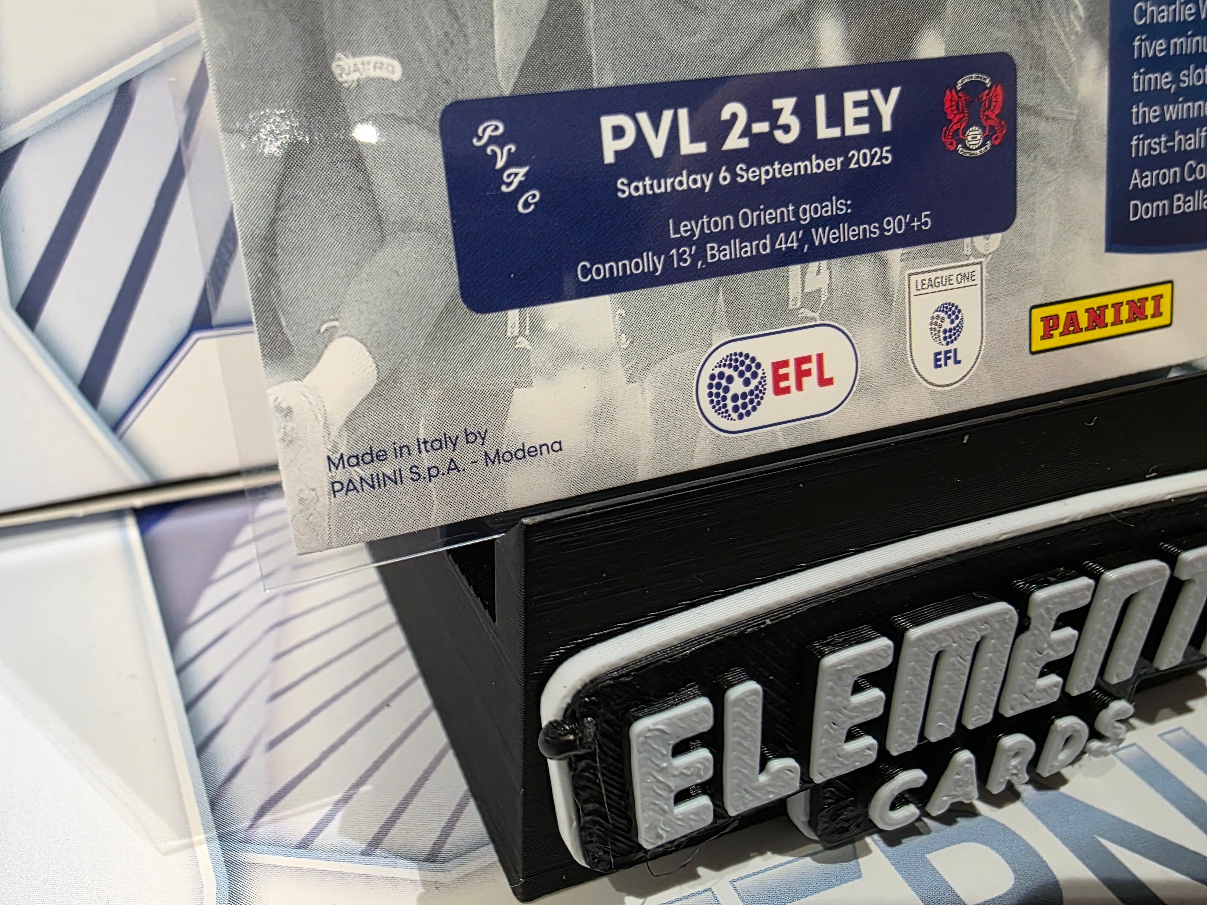 Panini: EFL Eternity Leyton Orient FC For The Team 18/50