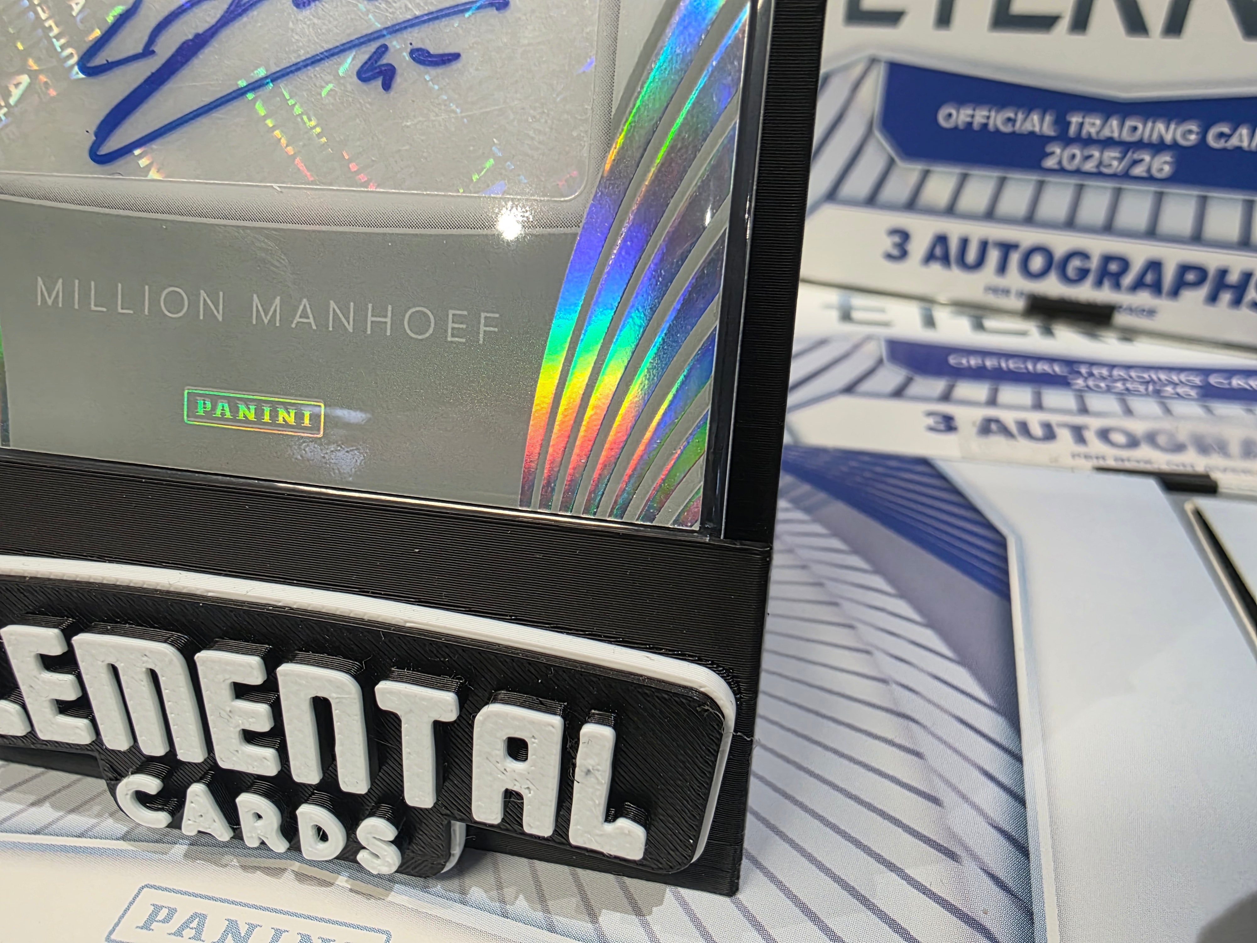 Panini: EFL Eternity Million Manhoef Auto Handsigned Authentic