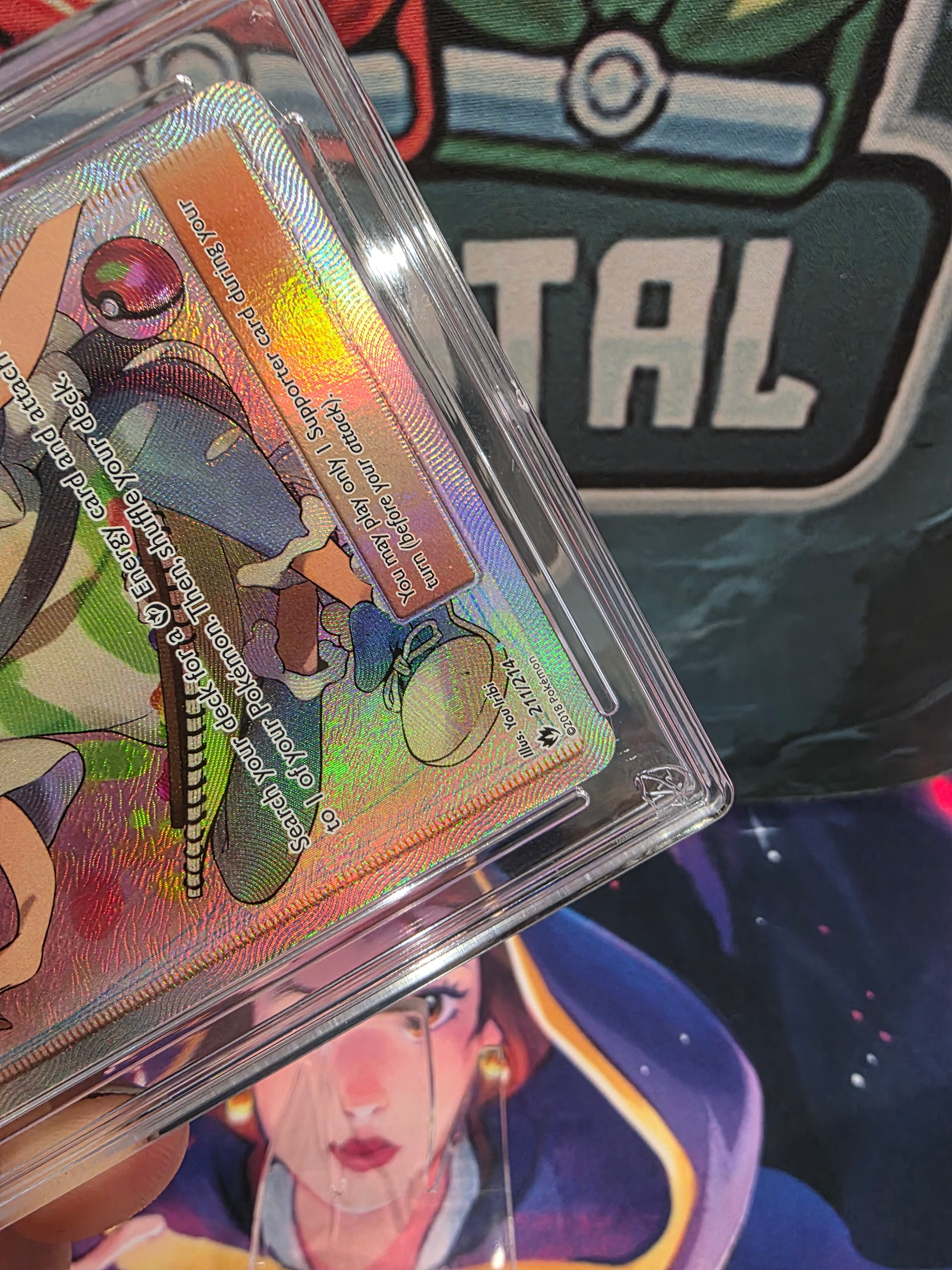 Mina 211/214 Lost Thunder Full Art ACE 10 Slab