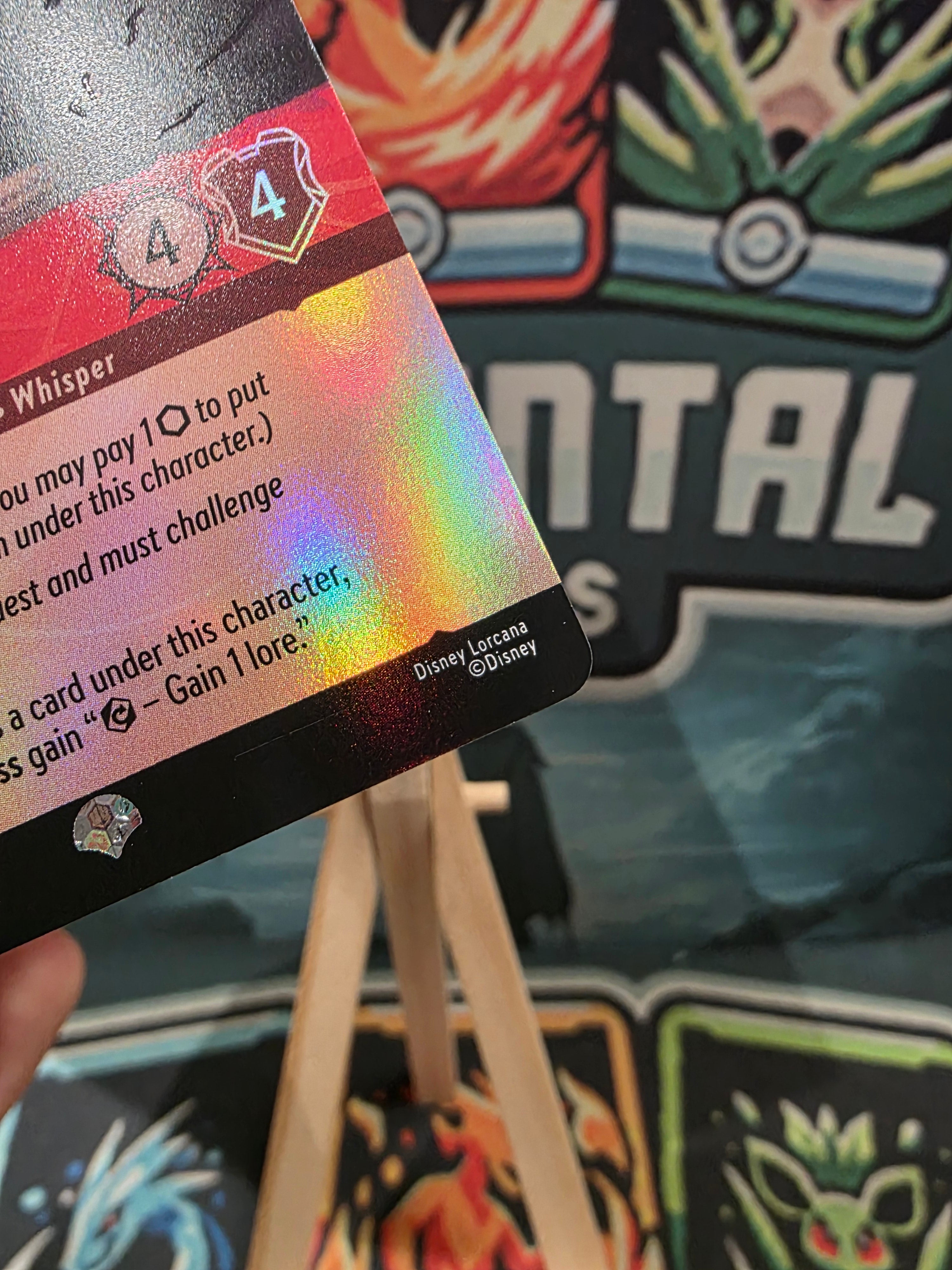 Aladdin Barreling Through Epic Whispers in the Well 216/204 NM