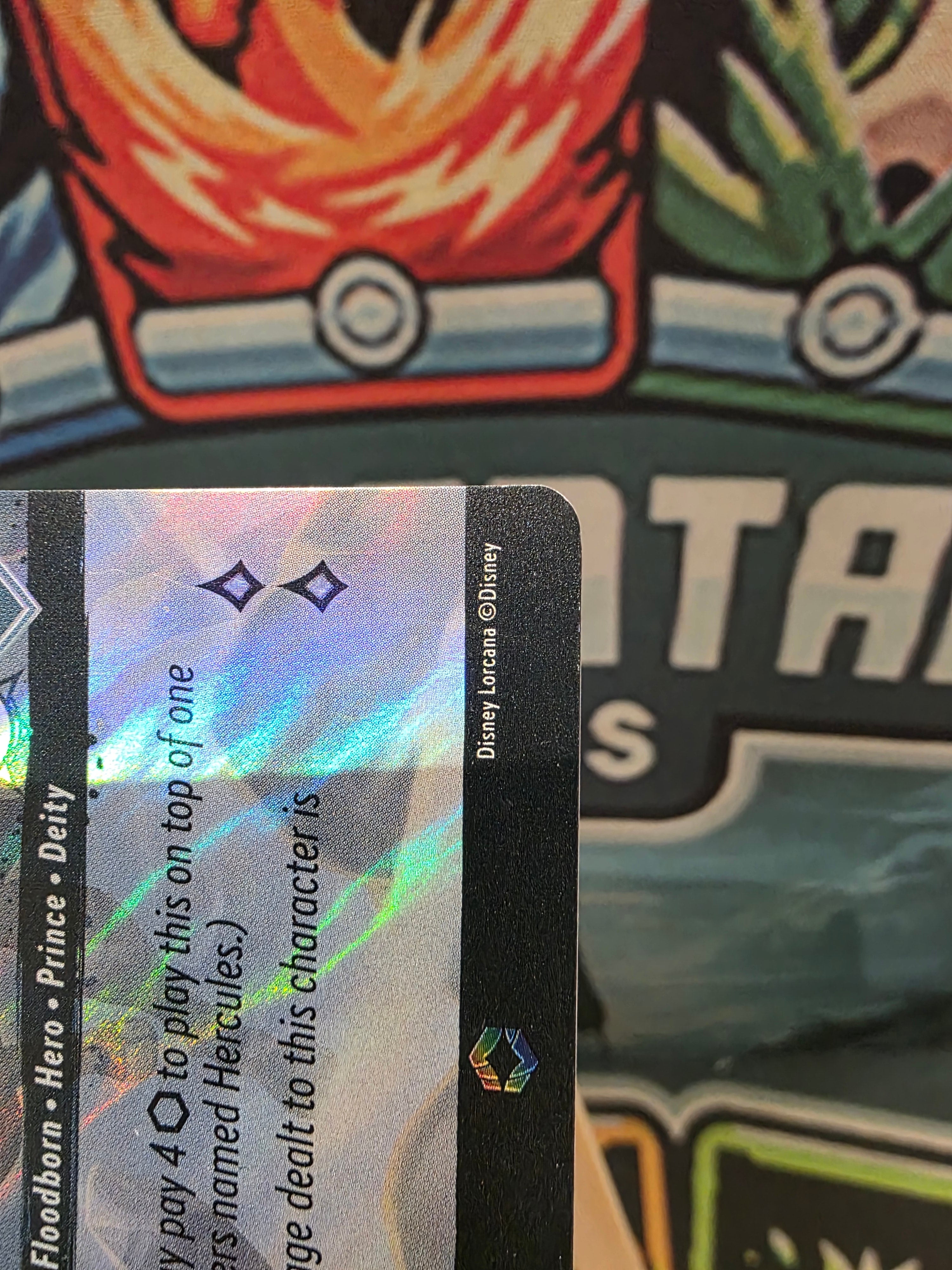 Hercules Divine Hero Enchanted Rise of the Floodborn 215/204 NM/LP