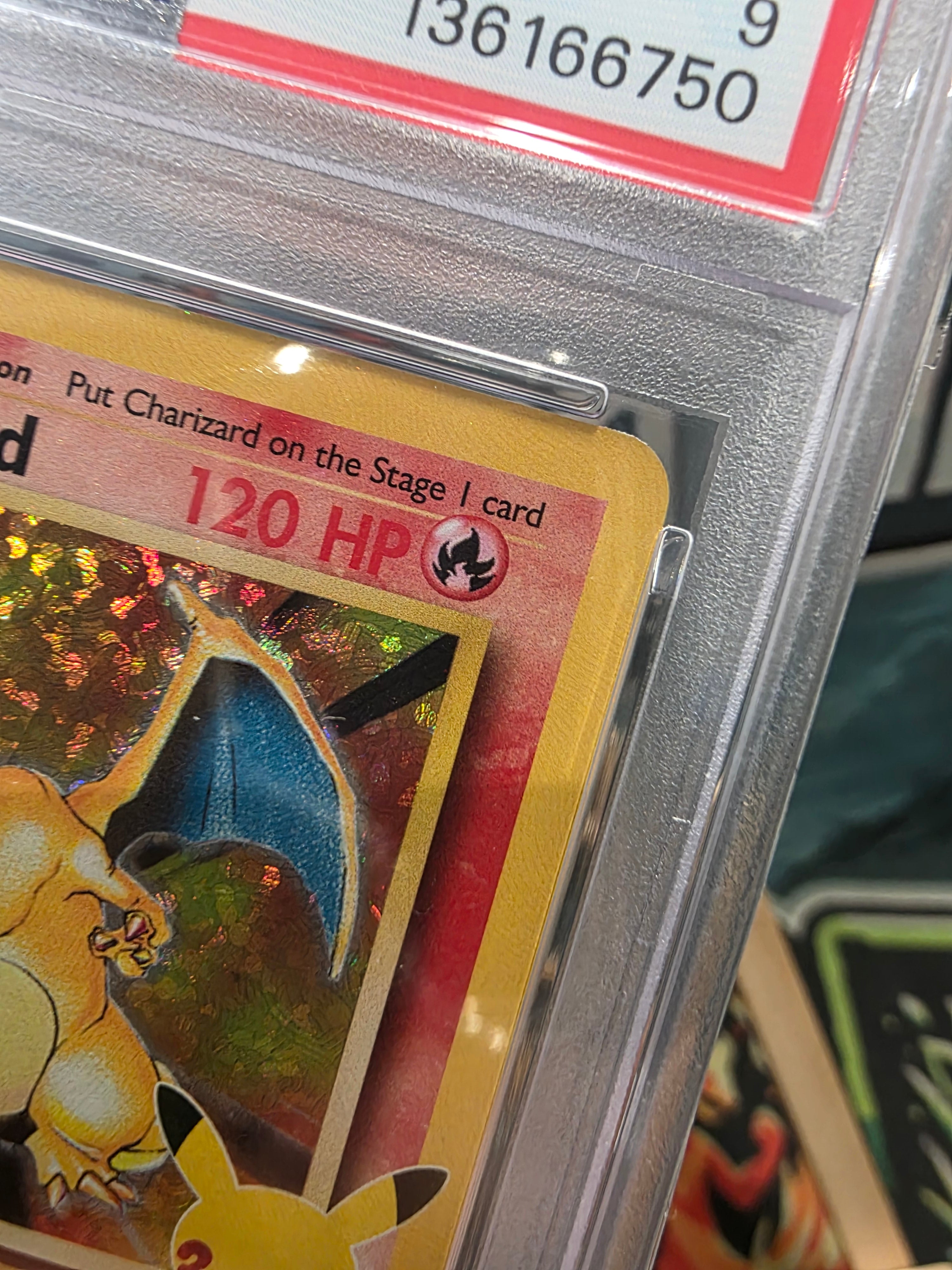 Charizard 4/102 Celebrations Holo Classic Collection PSA 9